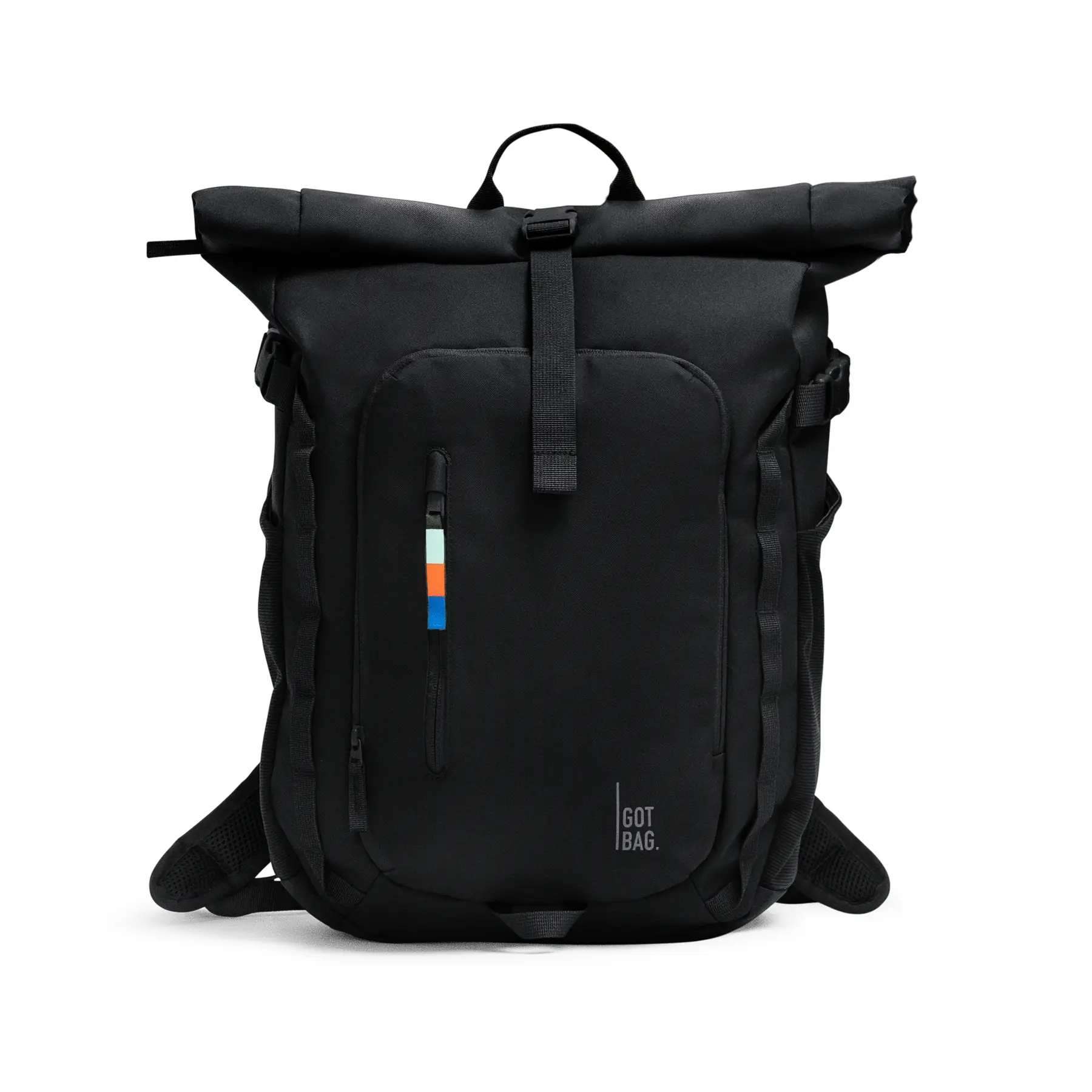 Gotbag Unisex Schwarz Rucksack Rolltop Adventure, Einheitsgröße - Bild 3