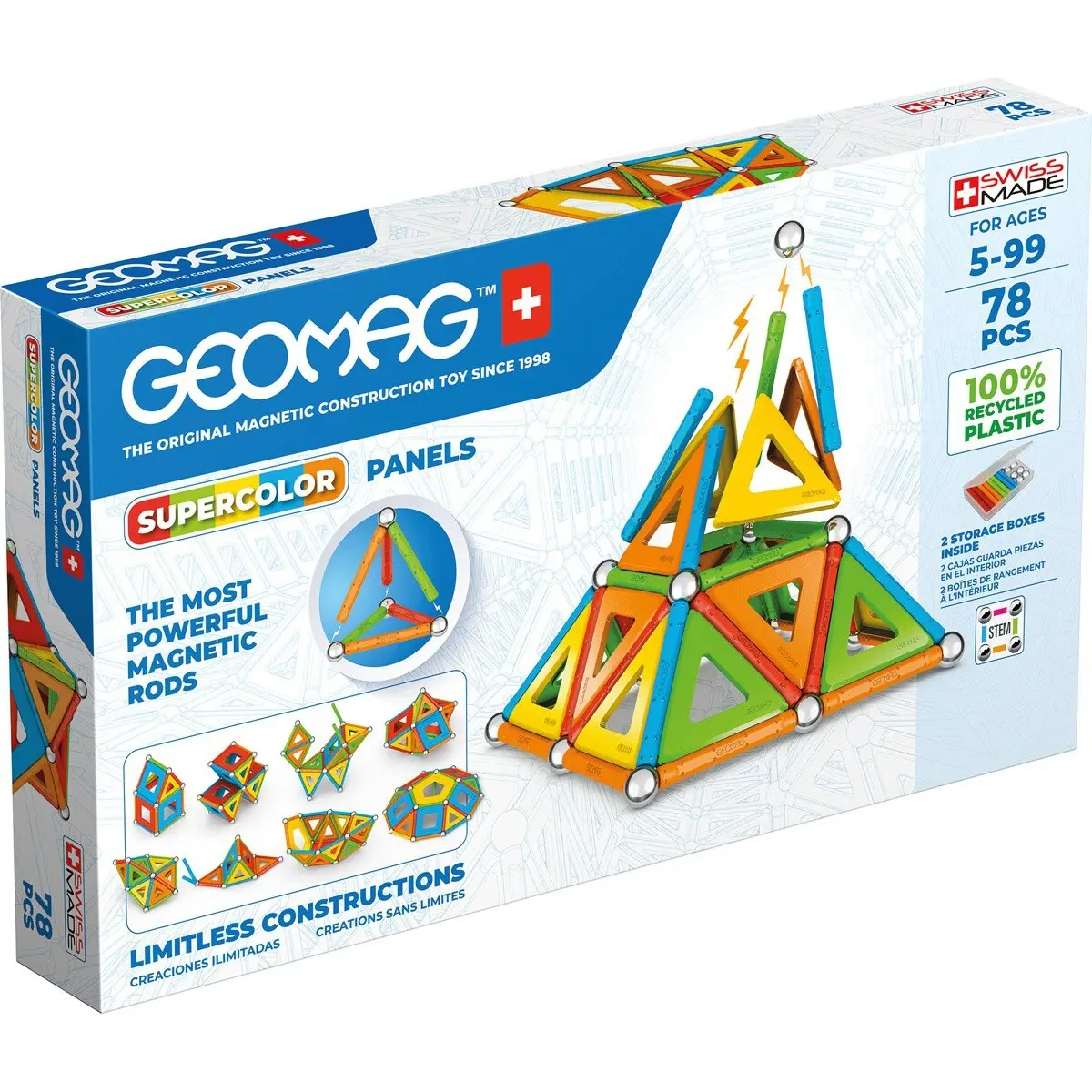 Kreative Aktivitäten geomag ecofriendly Gp Toys