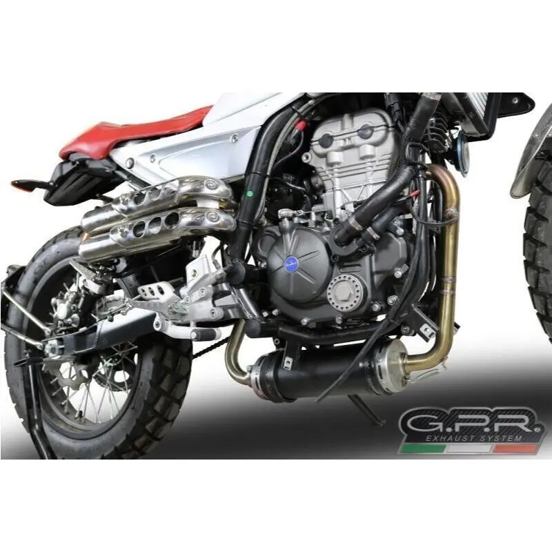Motoruitlaatcollecteur GPR Exhaust FB Mondial Hps 125 2016-2018