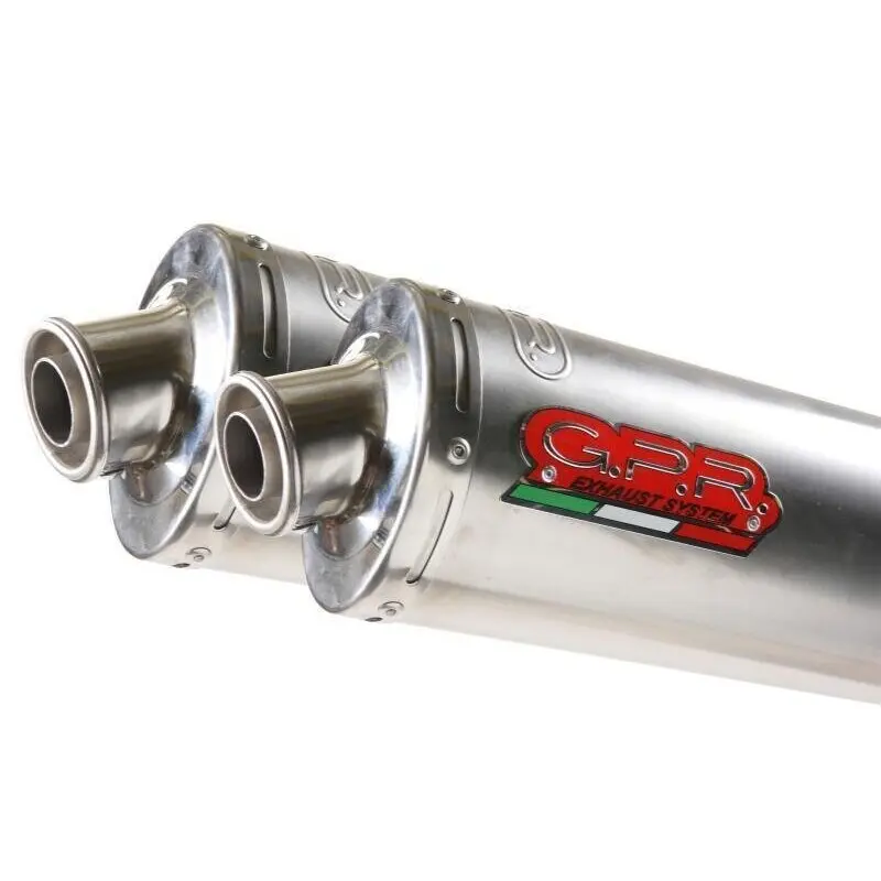 Eingetragene komplette Motorrad-Auspuffanlage GPR Exhaust Ducati Tondo Monster S4R 2003-2007