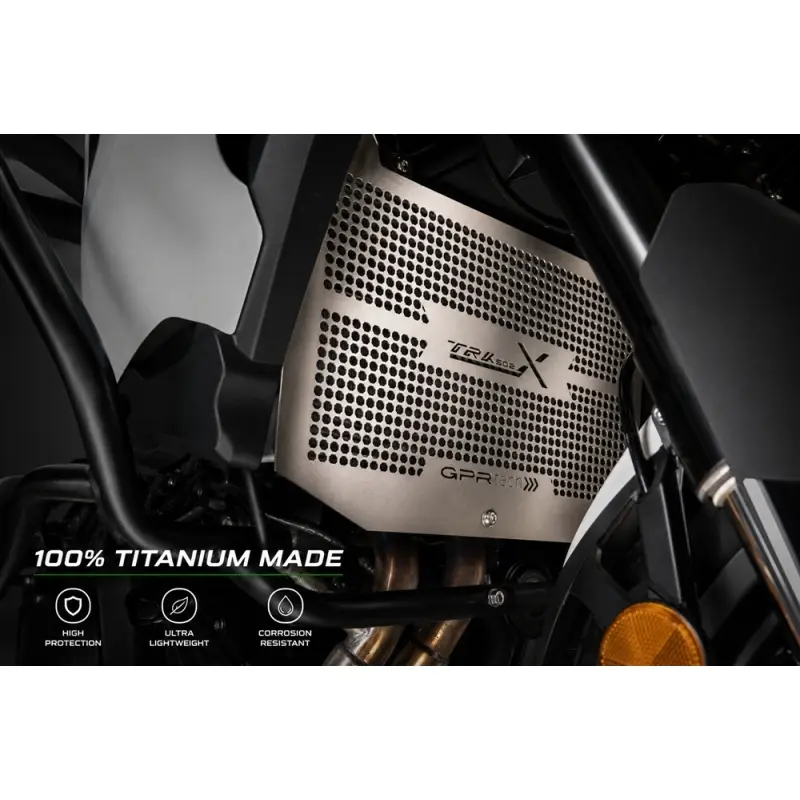 Motorfiets radiatorbescherming GPR Tech Benelli Trk 502 X 2017/2020 e4