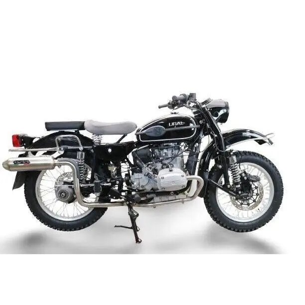 Komplettes, zugelassenes Motorrad-Auspuffsystem GPR Exhaust Ultracone Ural Gear Up 2020-2024