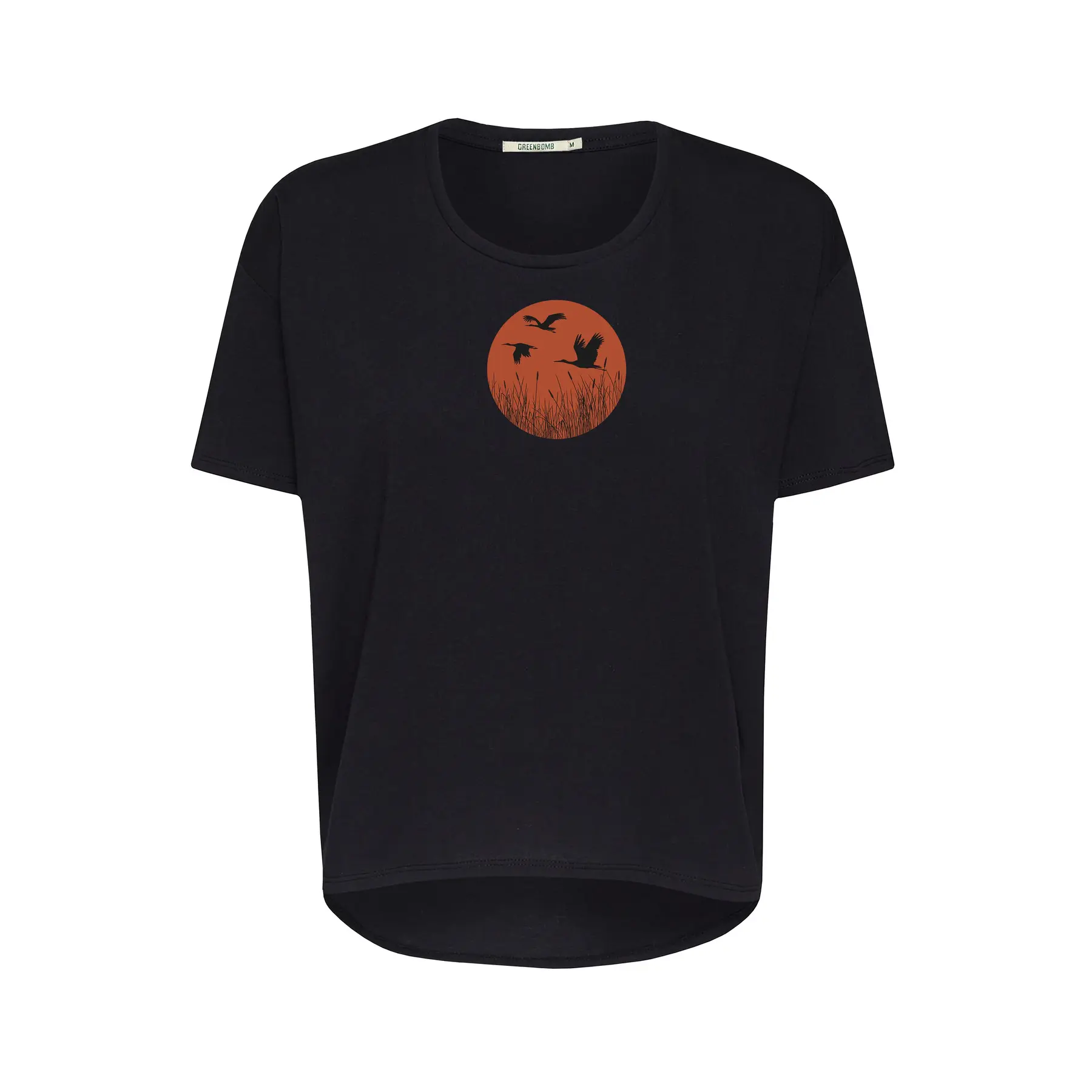 T-shirt dames Greenbomb Nature Stork Sun Feel