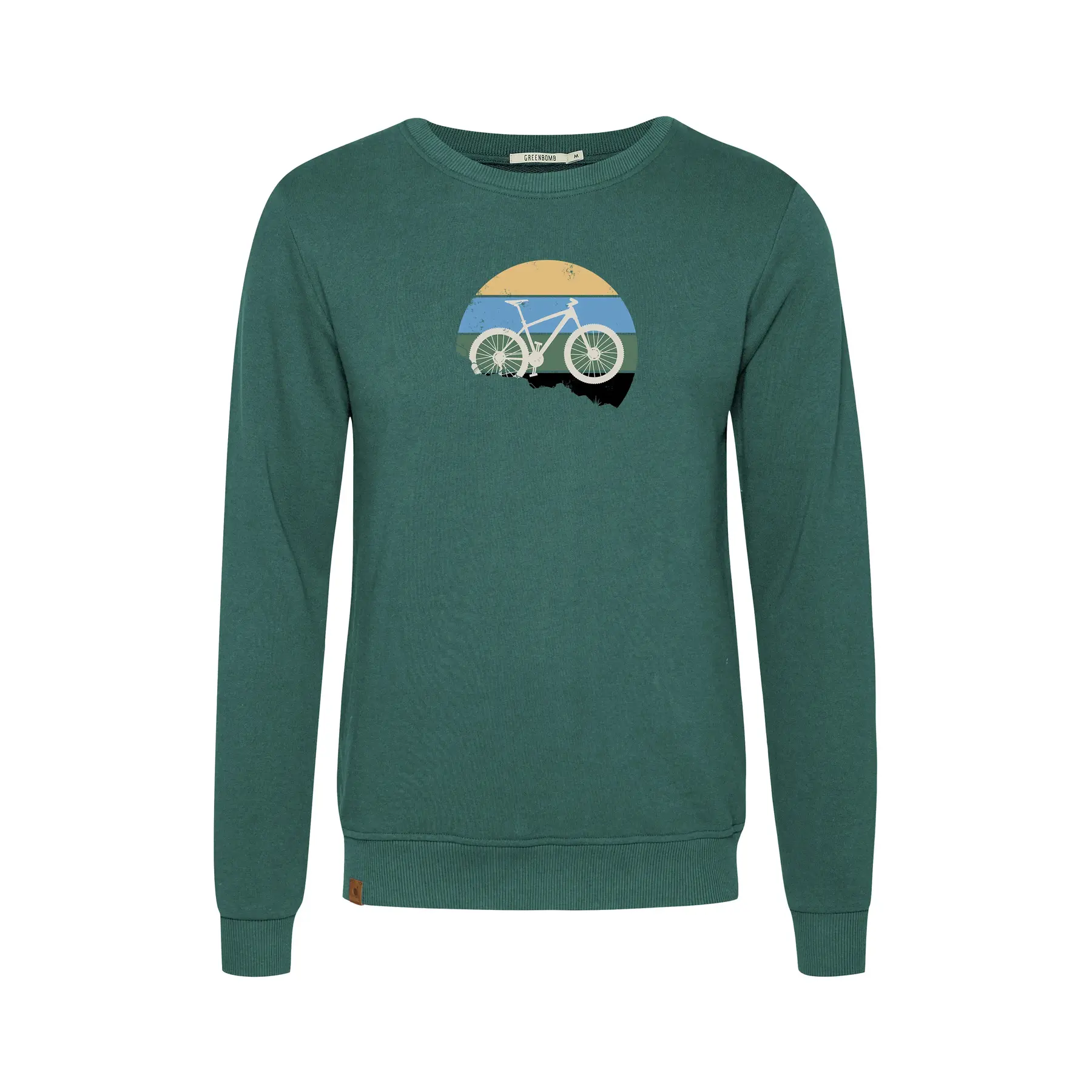 Sweatshirt Greenbomb Bike Downhill