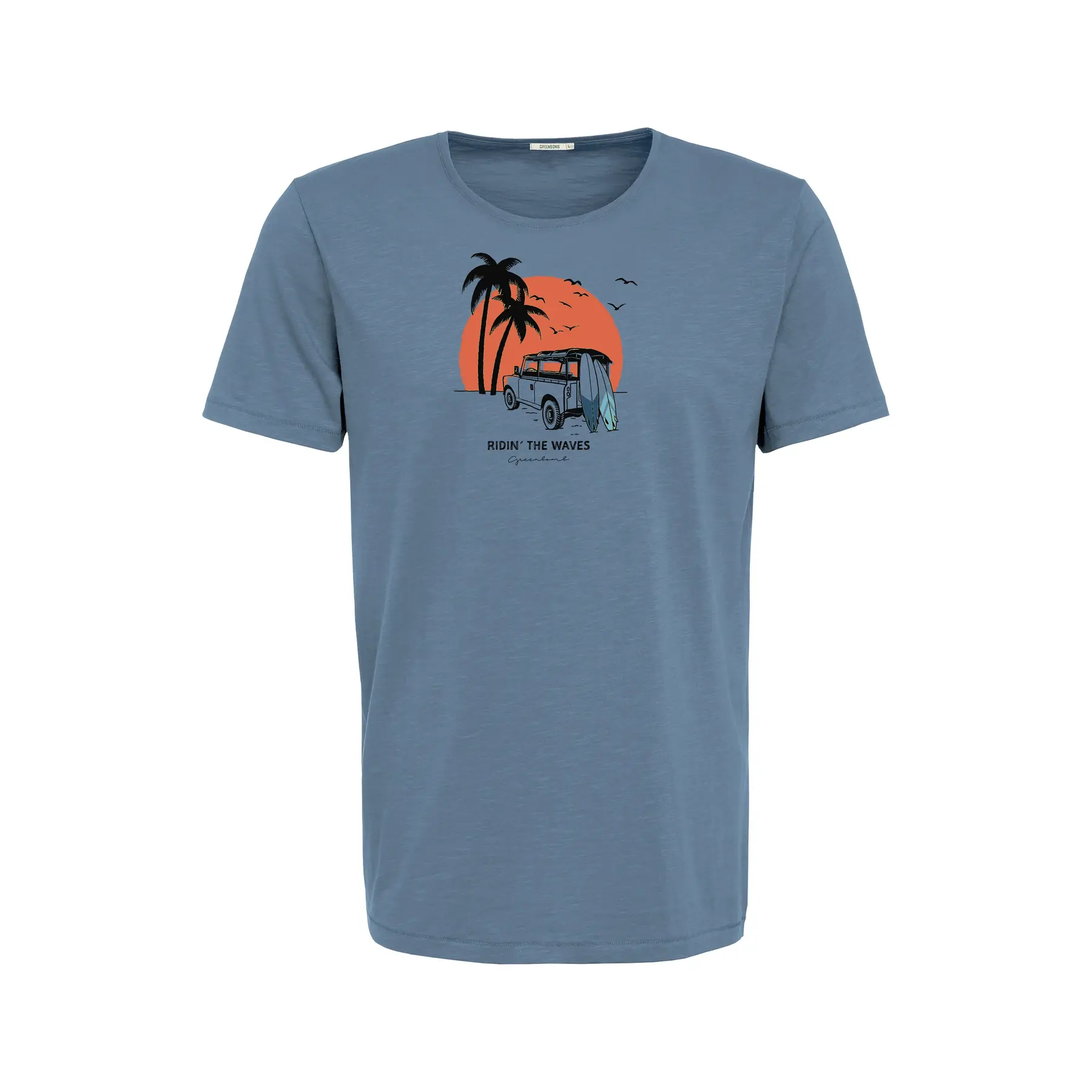 T-shirt Greenbomb Nature Car Surf Spice