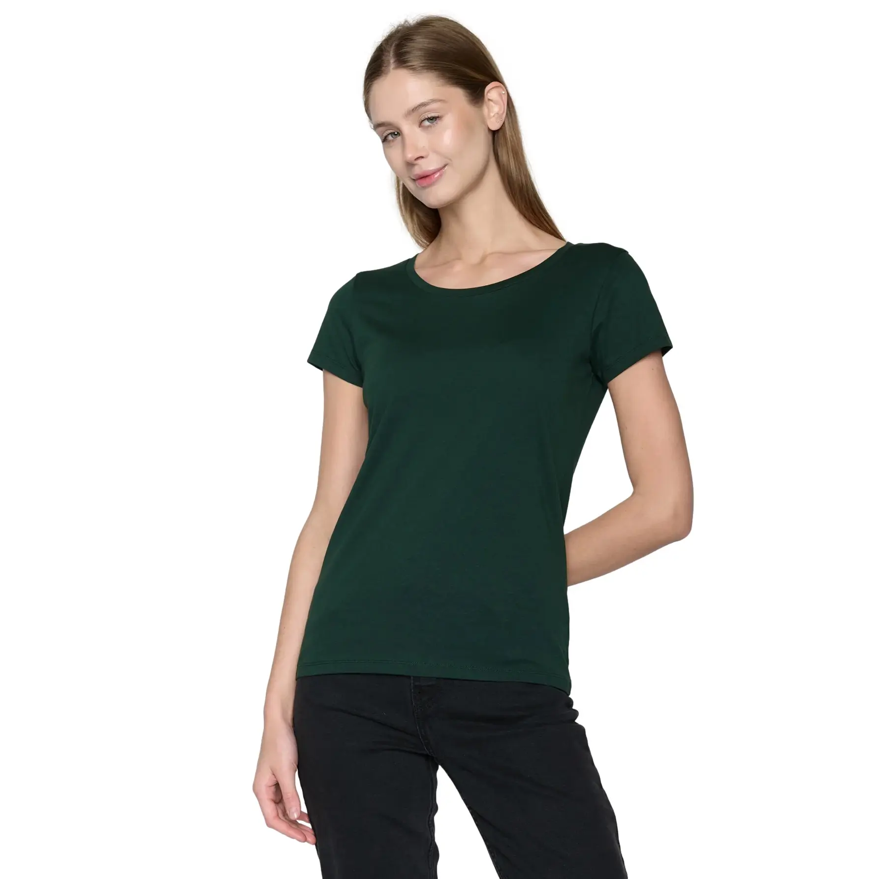 T-shirt dames Greenbomb Basic Loves