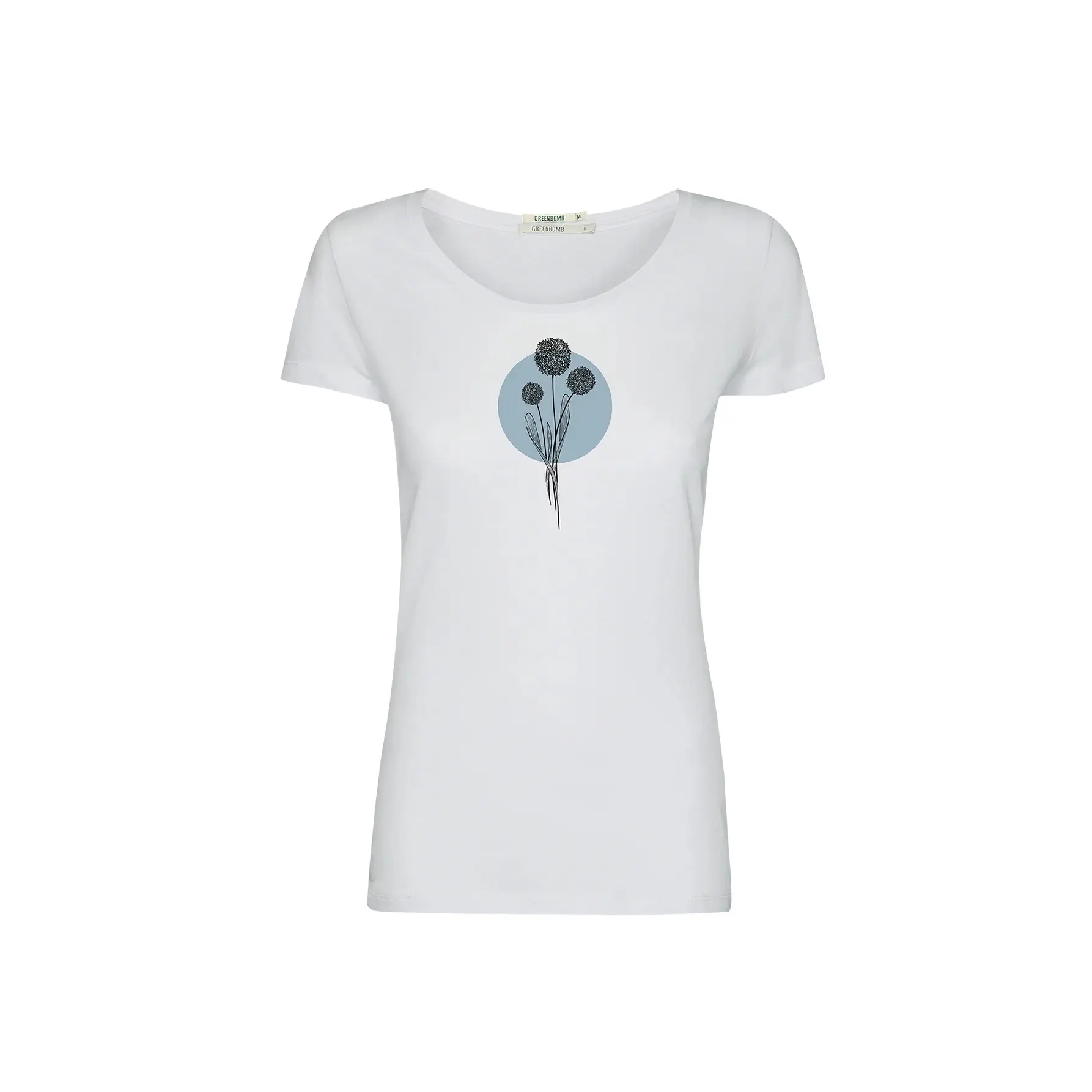 T-shirt dames Greenbomb Nature Allium Loves