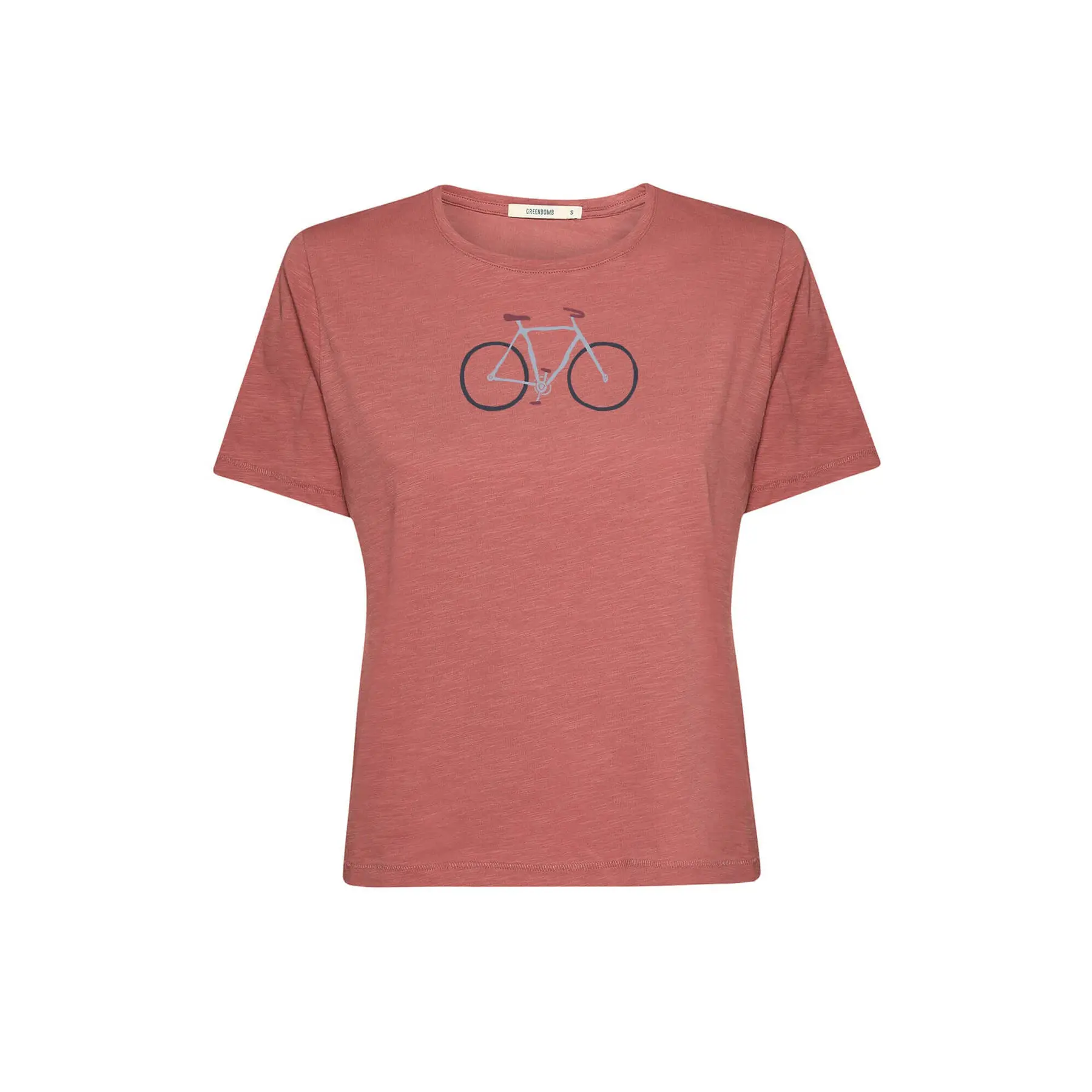 T-shirt dames Greenbomb Bike Handdrawn Nova