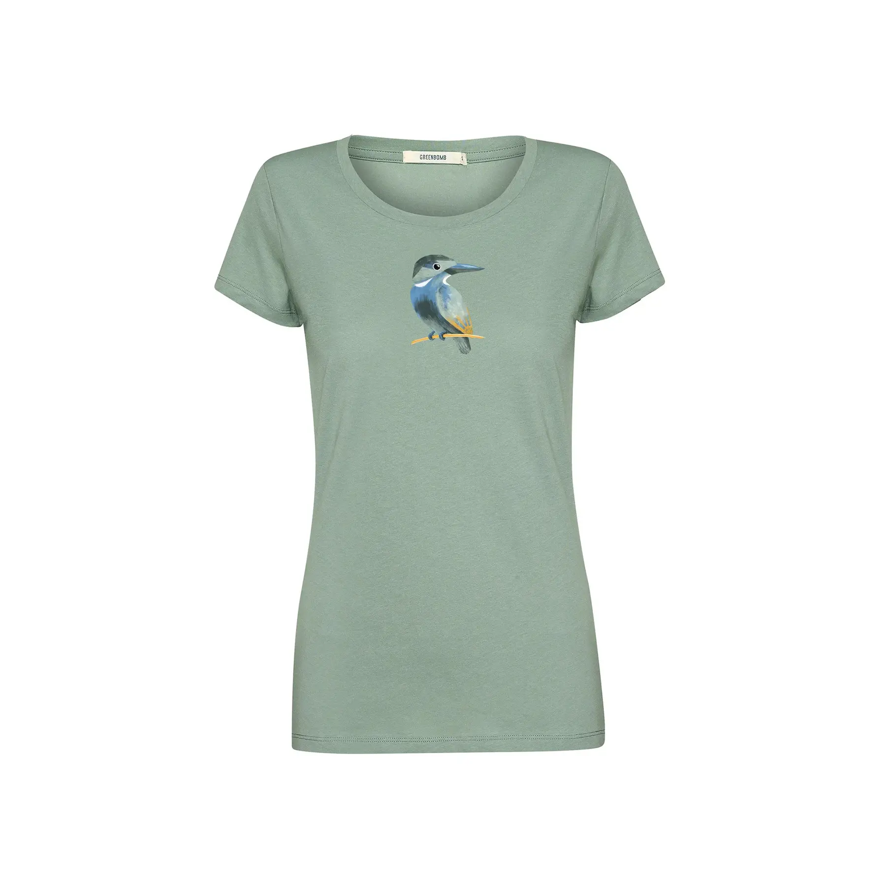 T-shirt dames Greenbomb Bird Look Loves