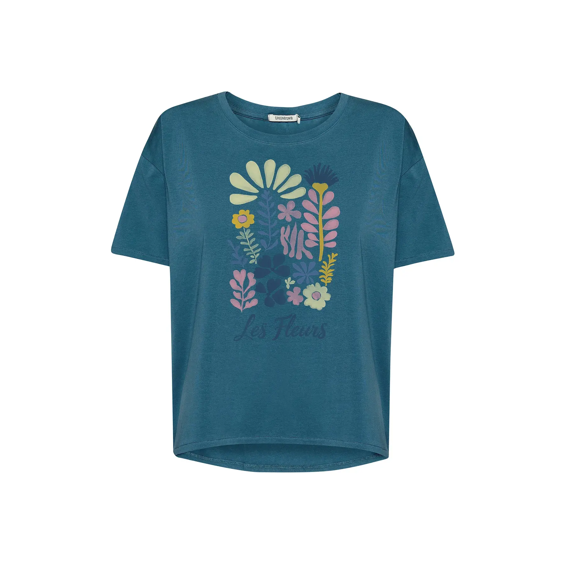 T-shirt dames Greenbomb Les Fleurs Feel