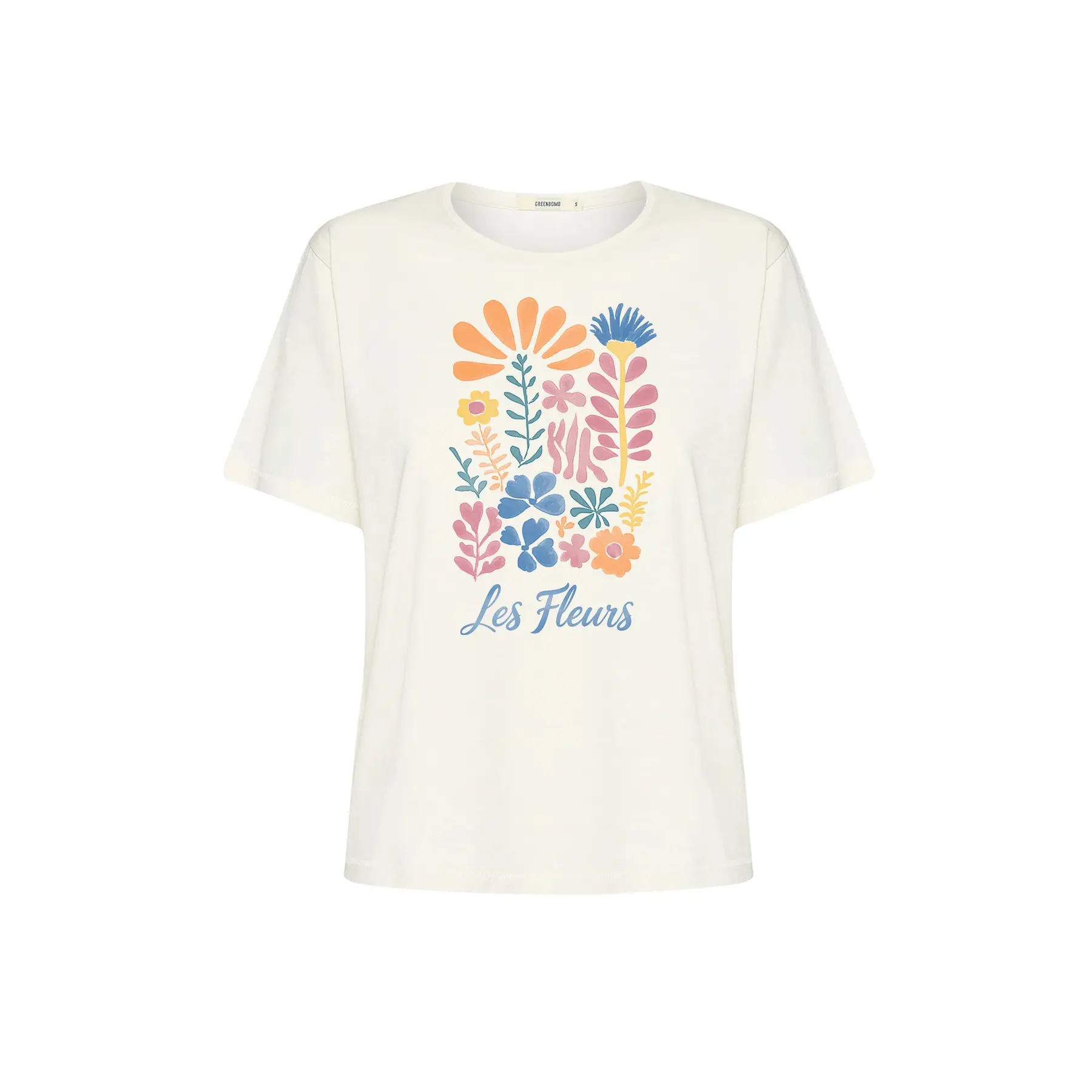 T-shirt dames Greenbomb Les Fleurs Nova