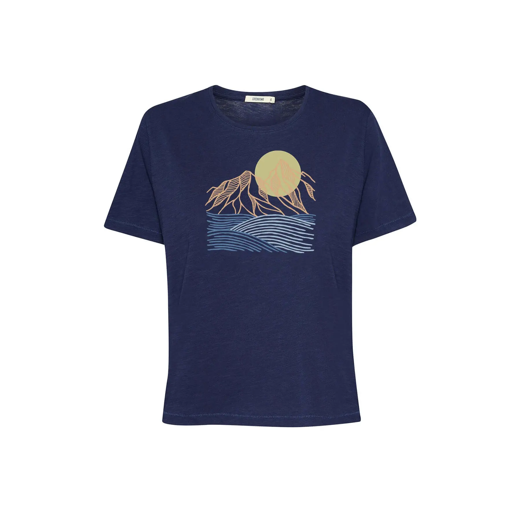 T-shirt dames Greenbomb Mountain Scenery Nova