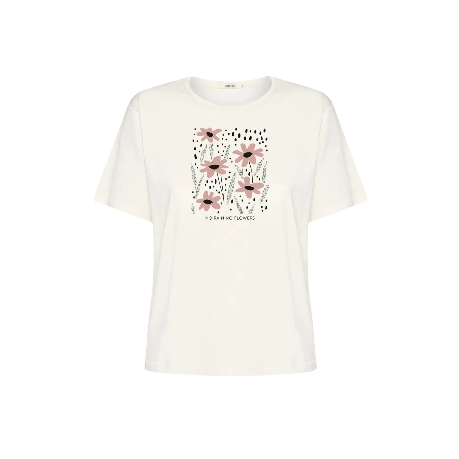 T-shirt dames Greenbomb No Rain Nova