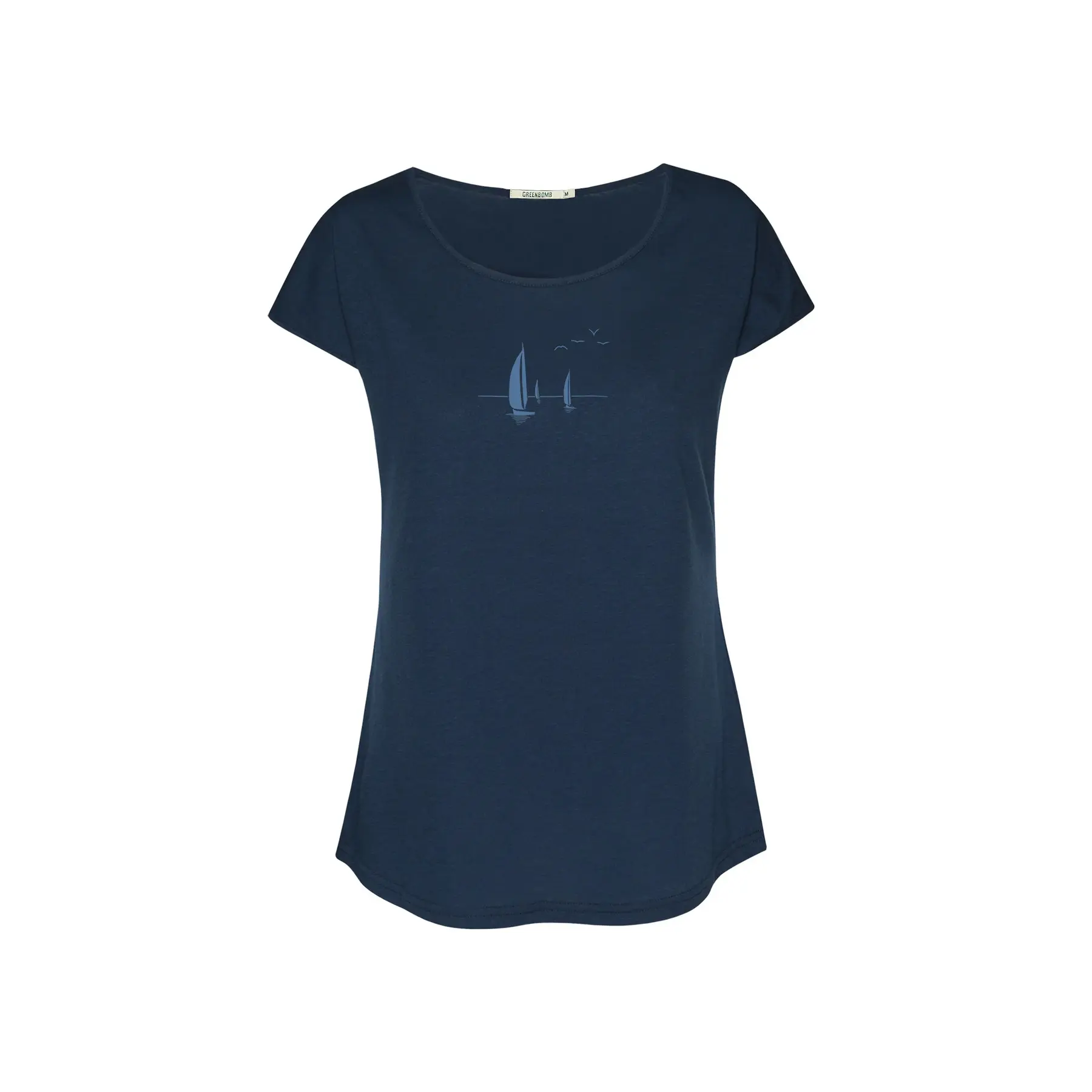 T-shirt dames Greenbomb Sailing Vessel Cool