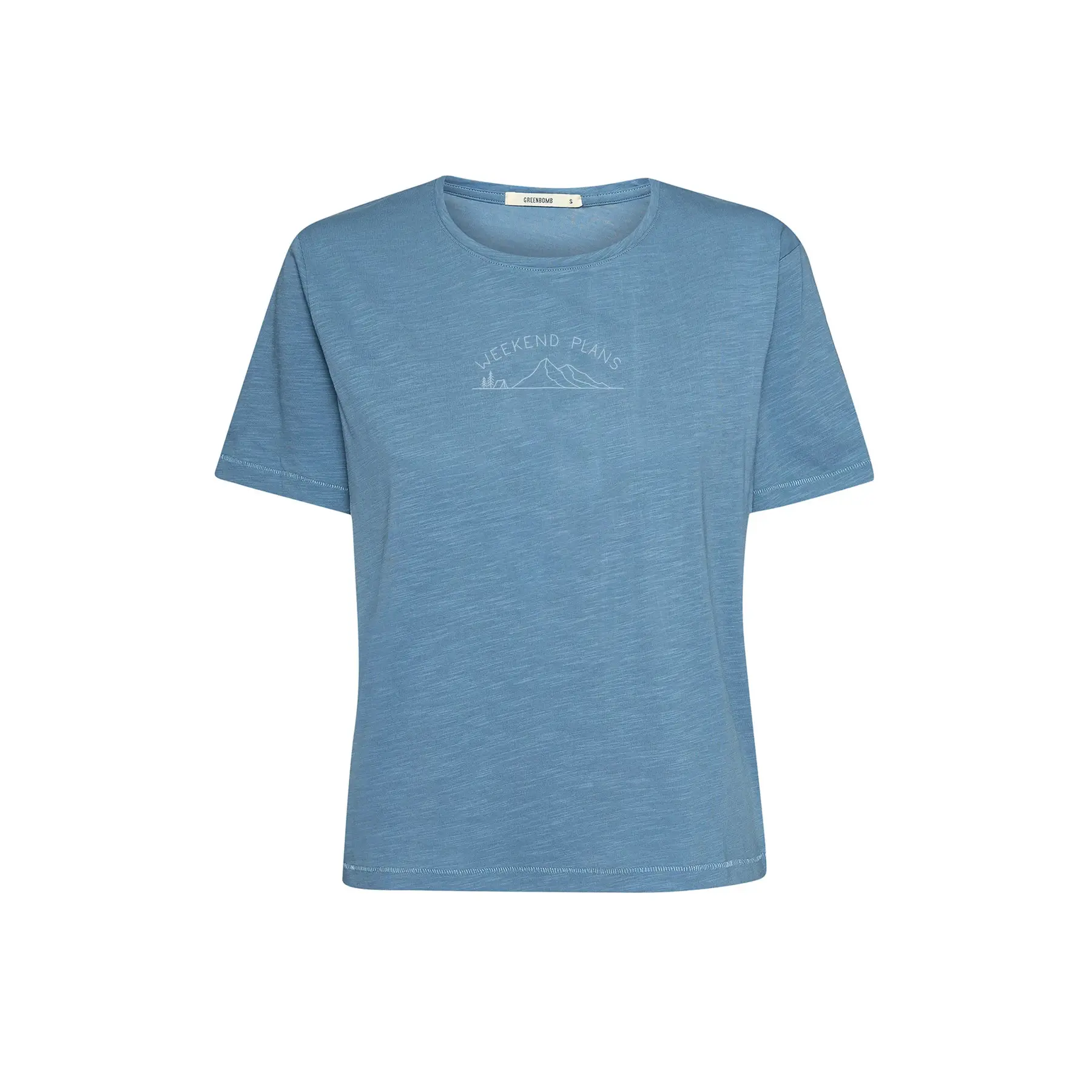 T-shirt dames Greenbomb Weekend Plans Nova