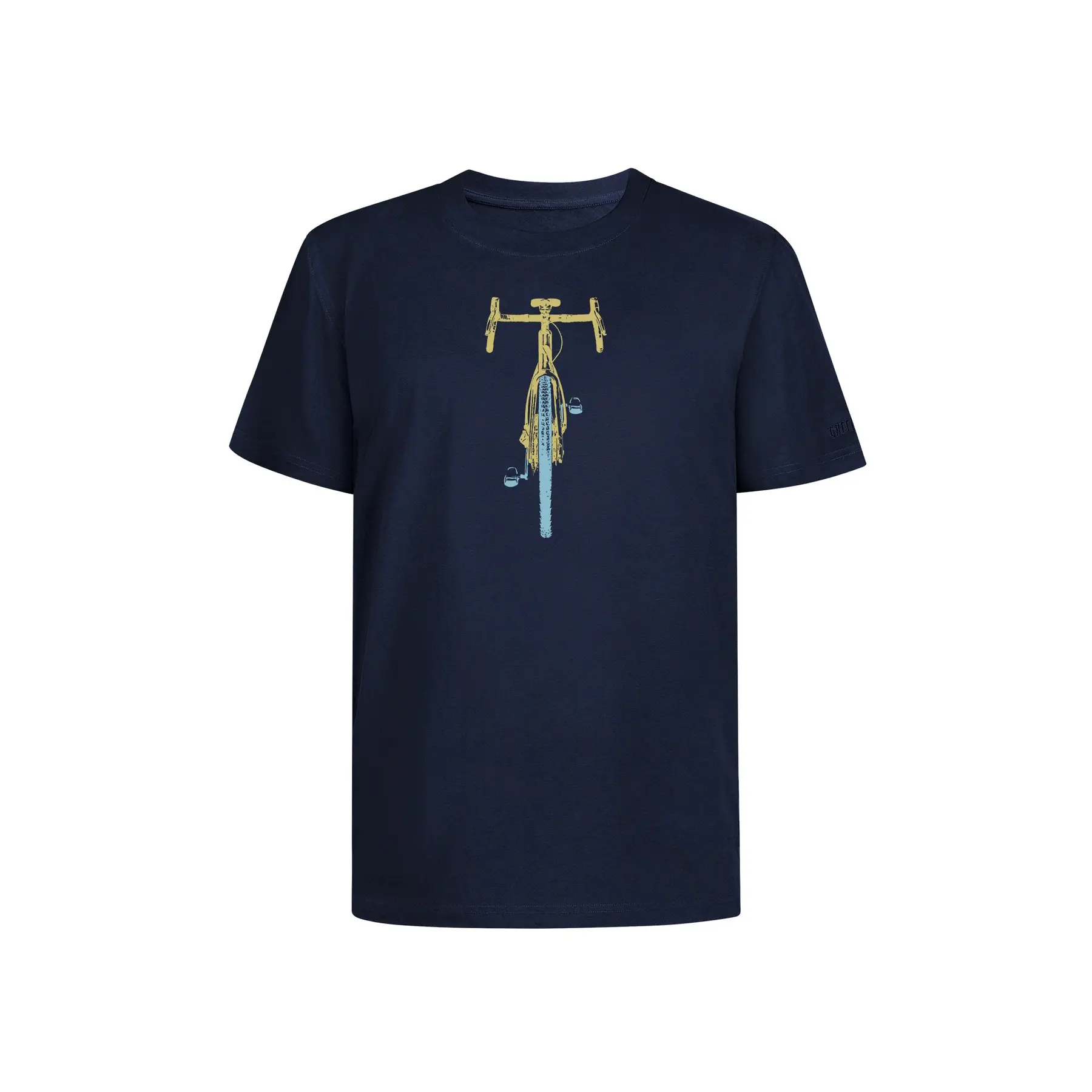 T-shirt Greenbomb Bike Front Stamp Fusion