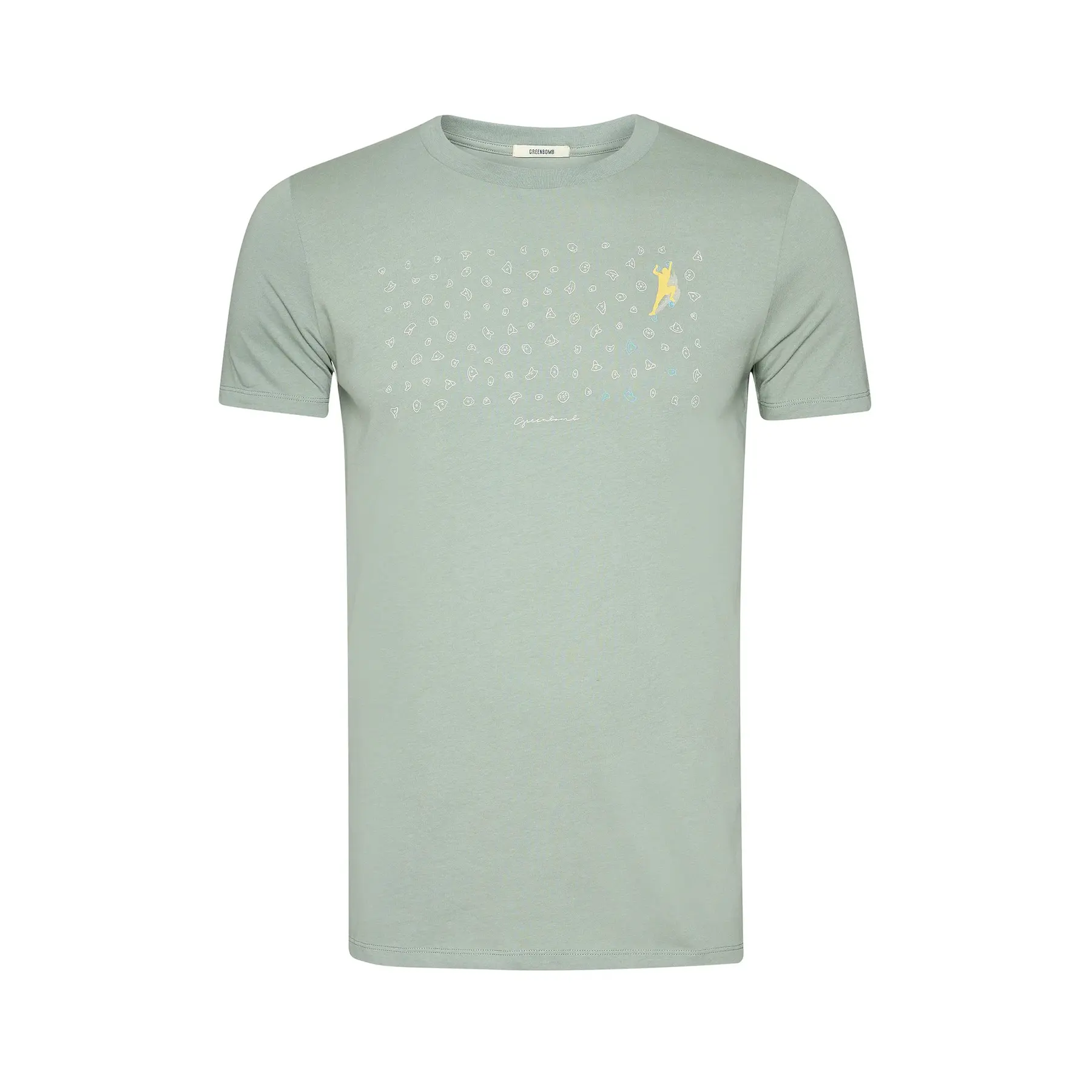 T-shirt Greenbomb Lifestyle Boulderer Guide