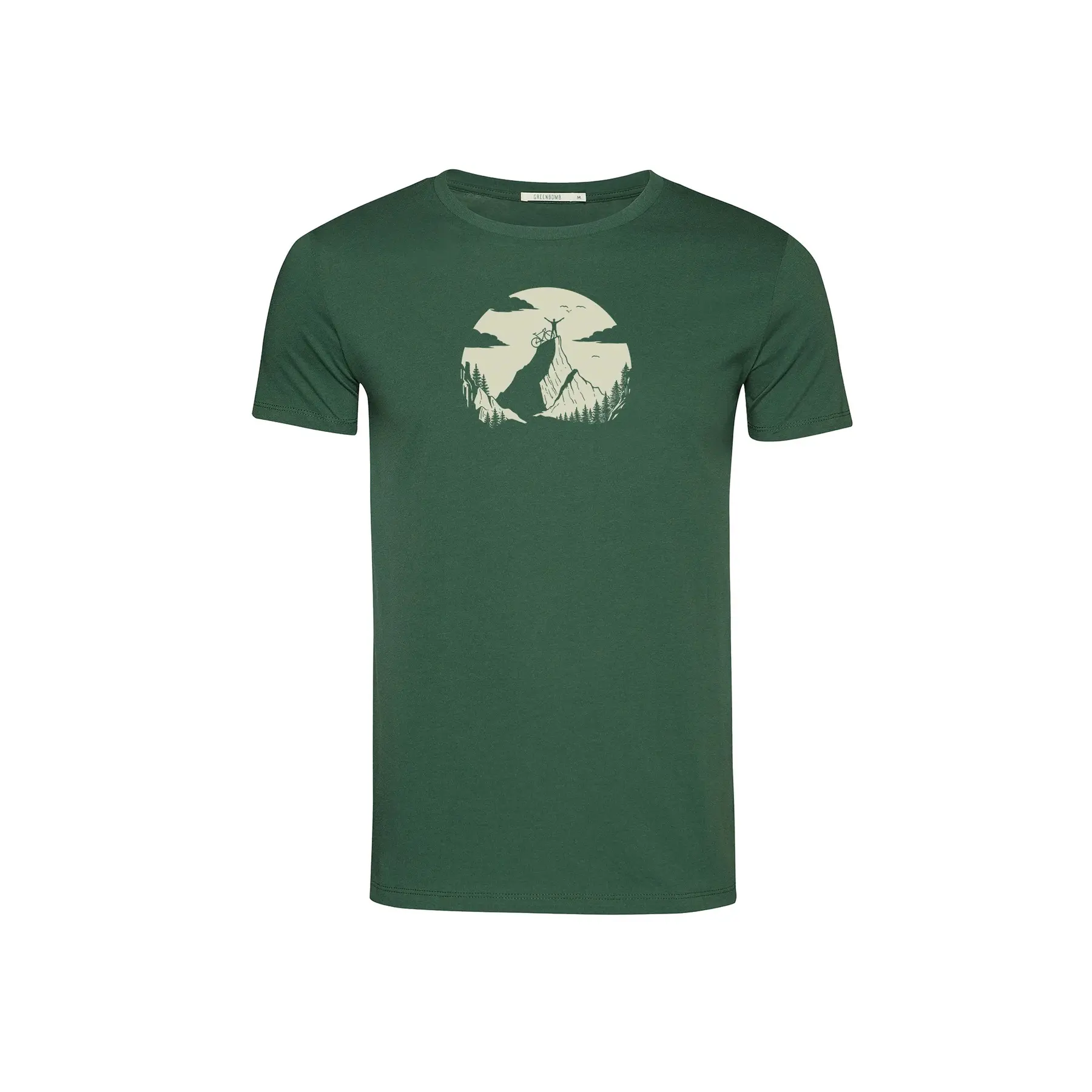T-shirt Greenbomb Nature Clouds Ride Guide