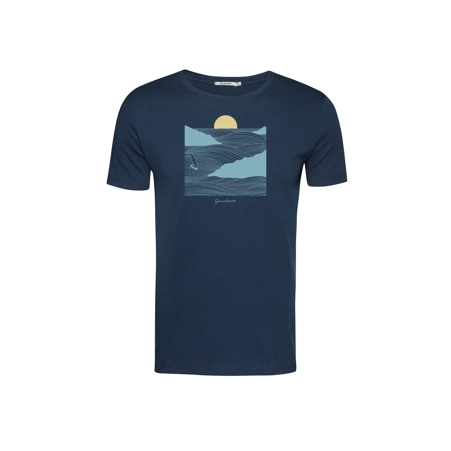 T-shirt Greenbomb Surf Cliff Guide