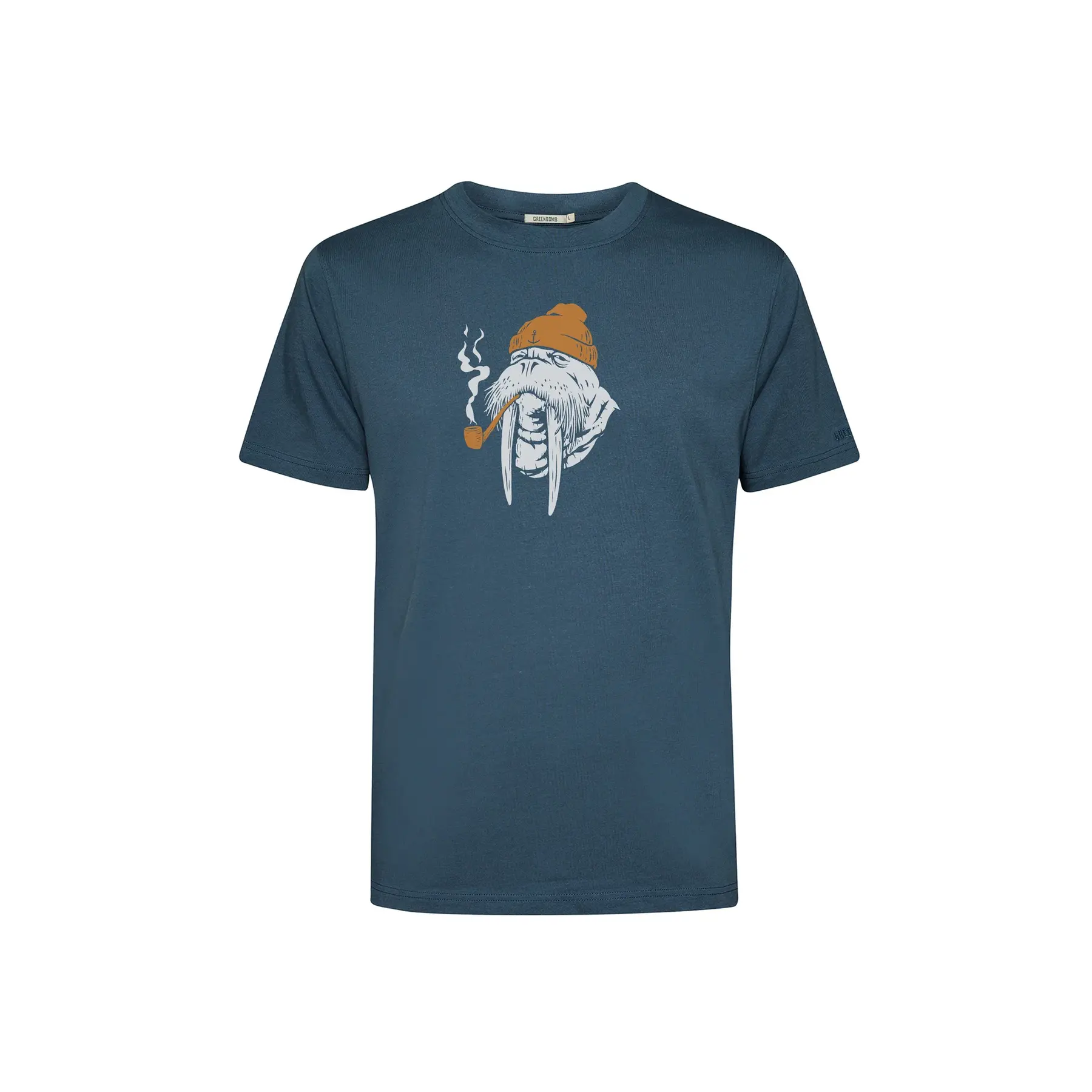 T-shirt Greenbomb Smokey Walrus Fusion
