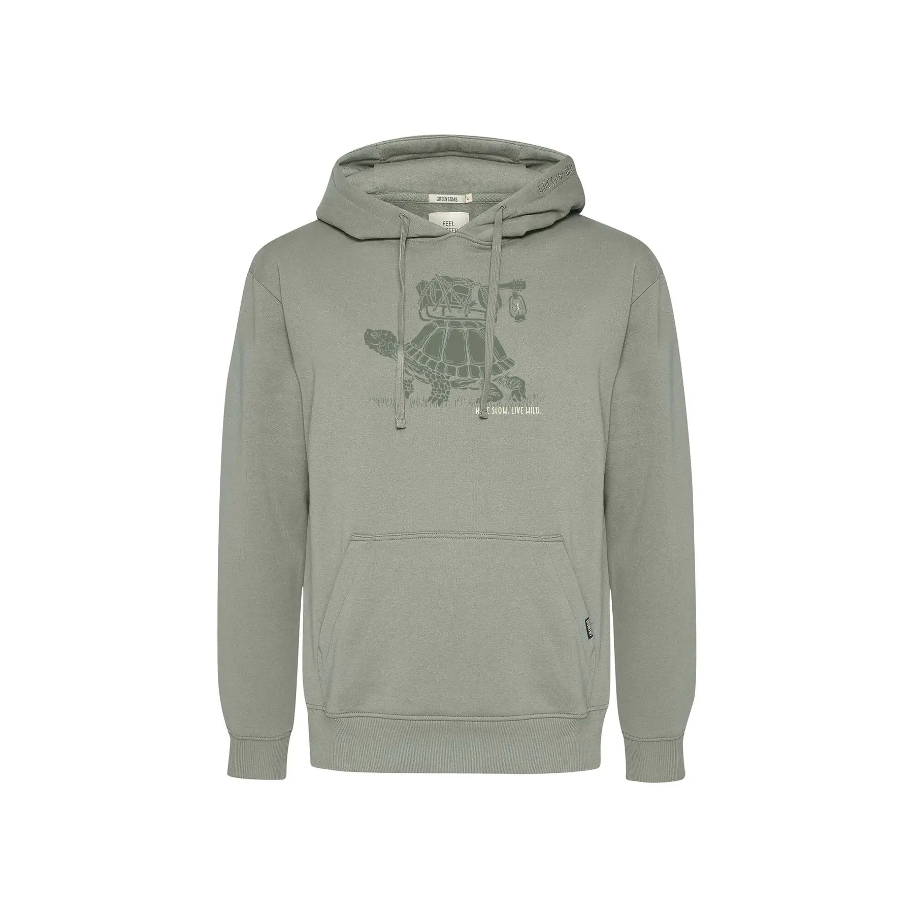 Hoodie Greenbomb Turtle Walk Joy