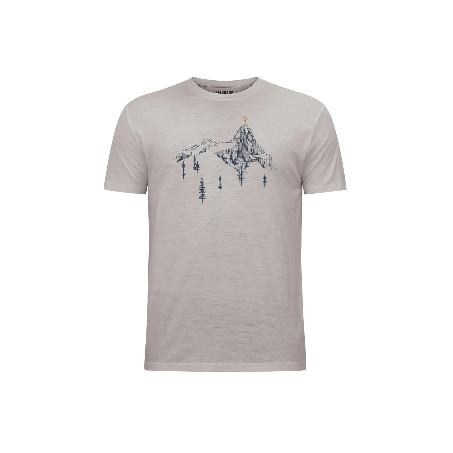 T-shirt Greenbomb Bike Destination Loom