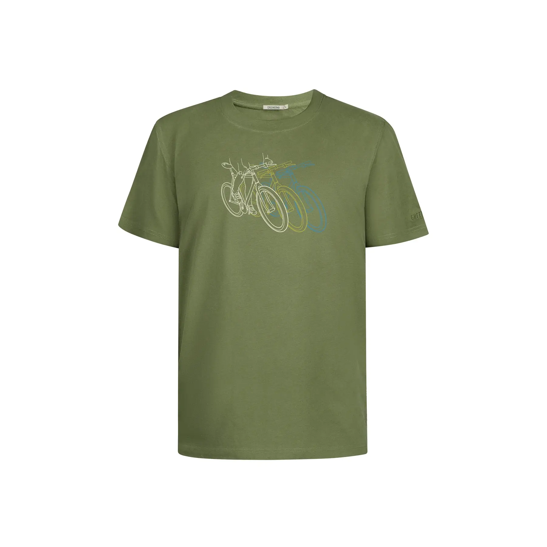 T-shirt Greenbomb Race Fusion