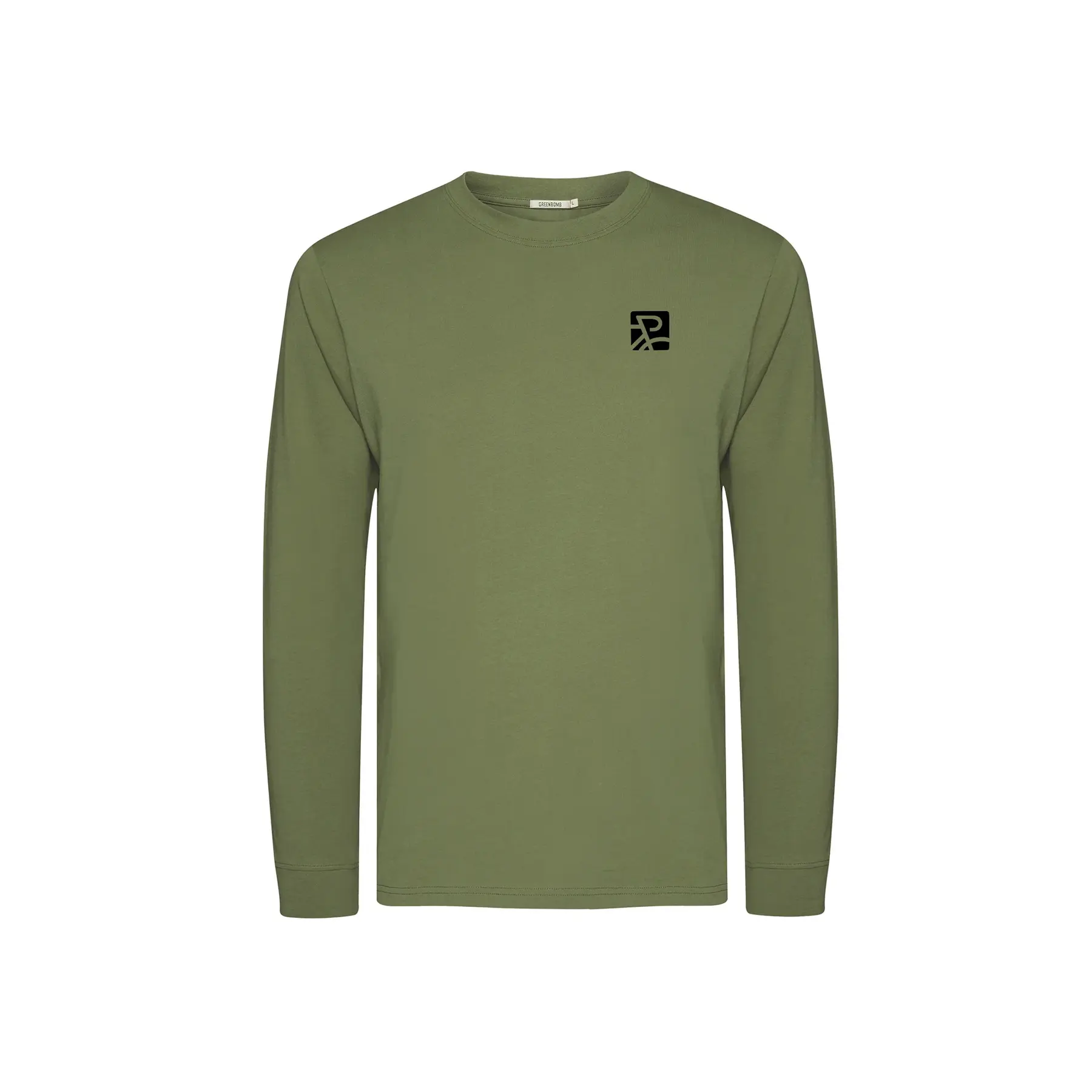 Longsleeve T-shirt Greenbomb Bike Square Crisp