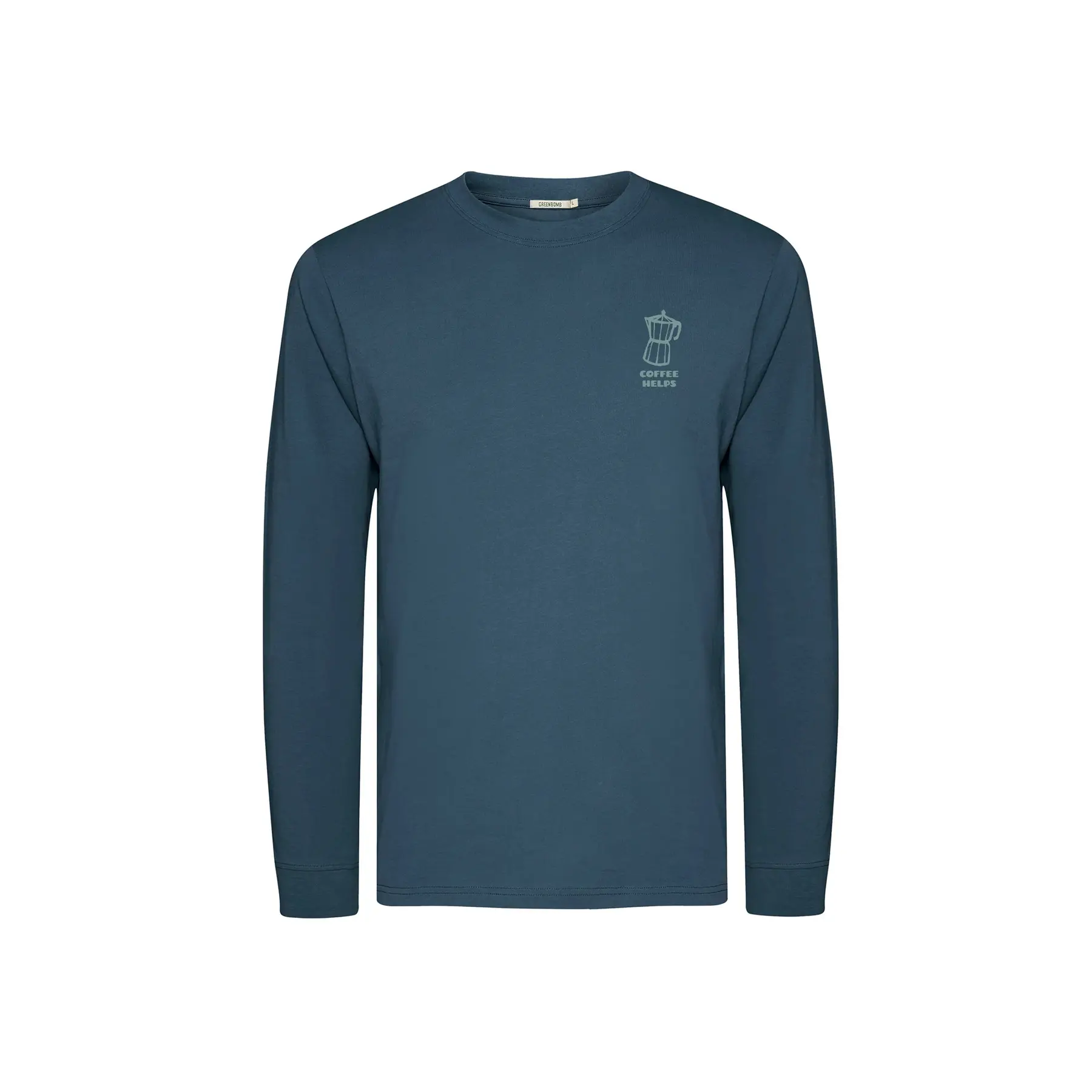 Longsleeve T-shirt Greenbomb Espresso Crisp