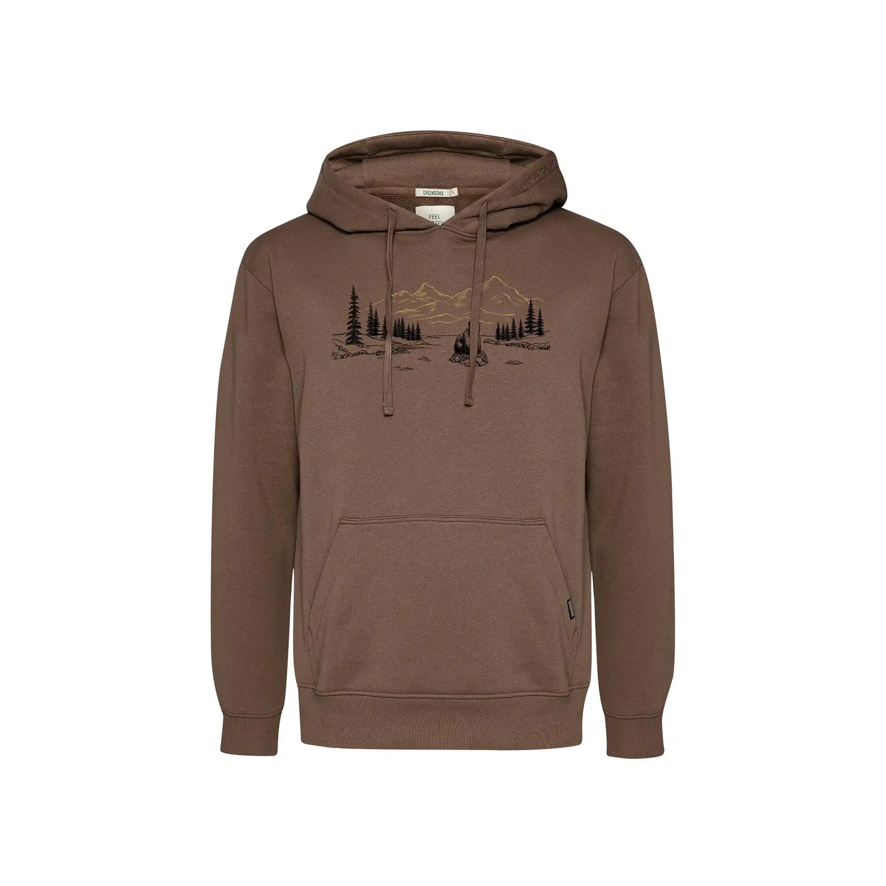 Hoodie Greenbomb Bear River Joy
