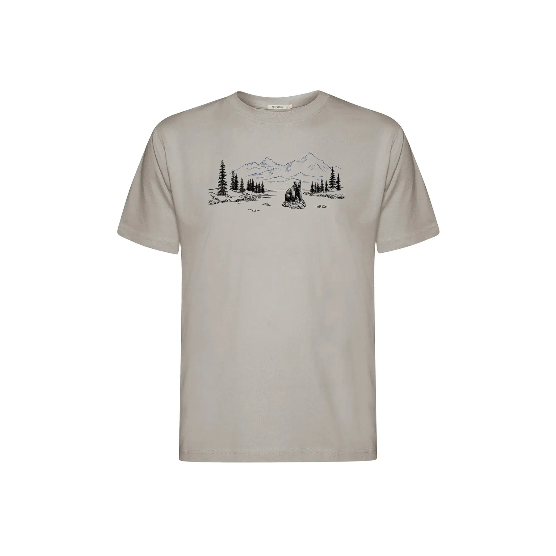 T-shirt Greenbomb Bear River Fusion