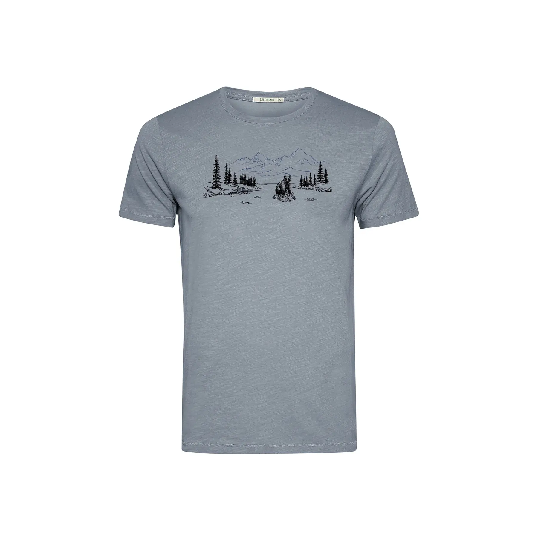 T-shirt Greenbomb Bear River Spice