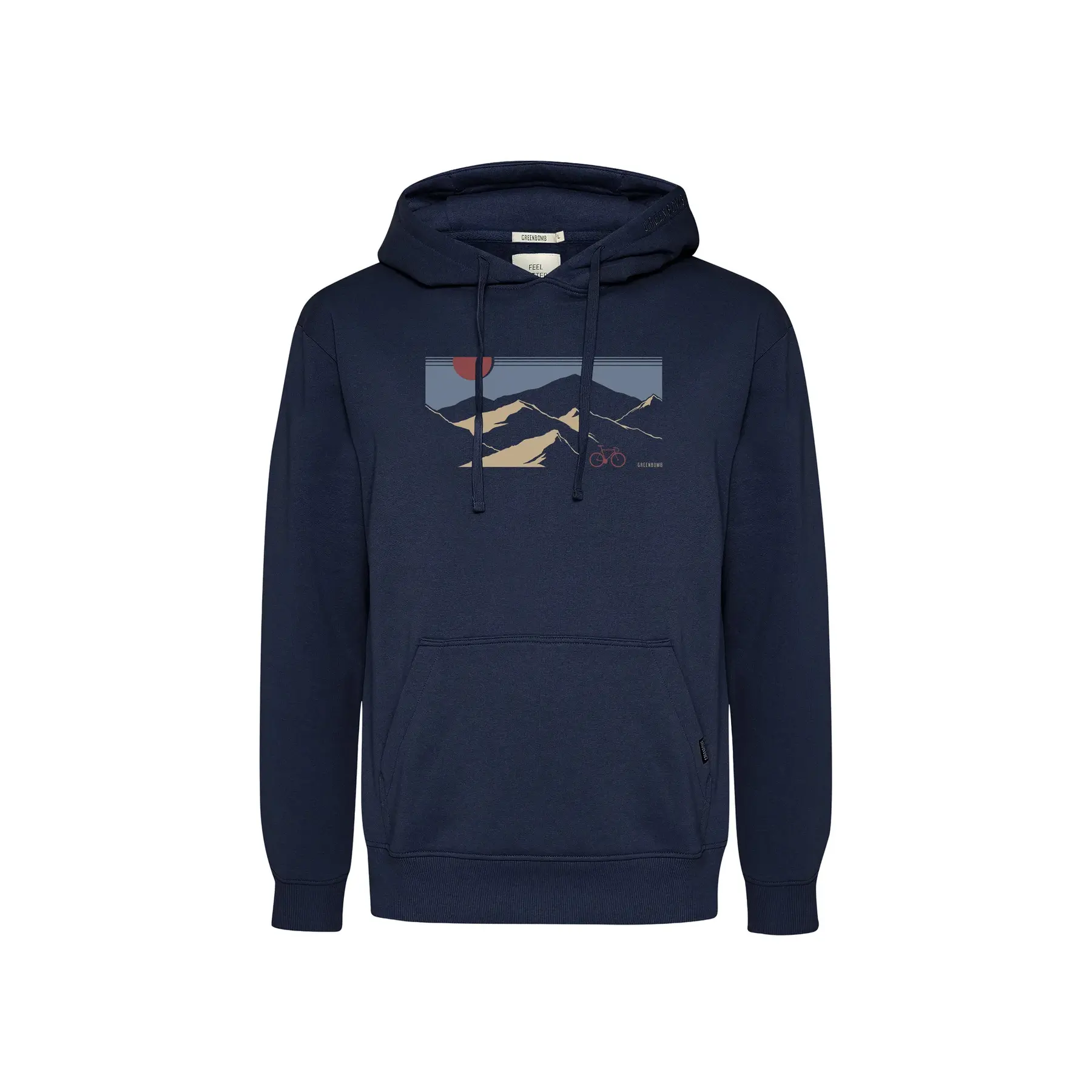Hoodie Greenbomb Mountain Tour Joy