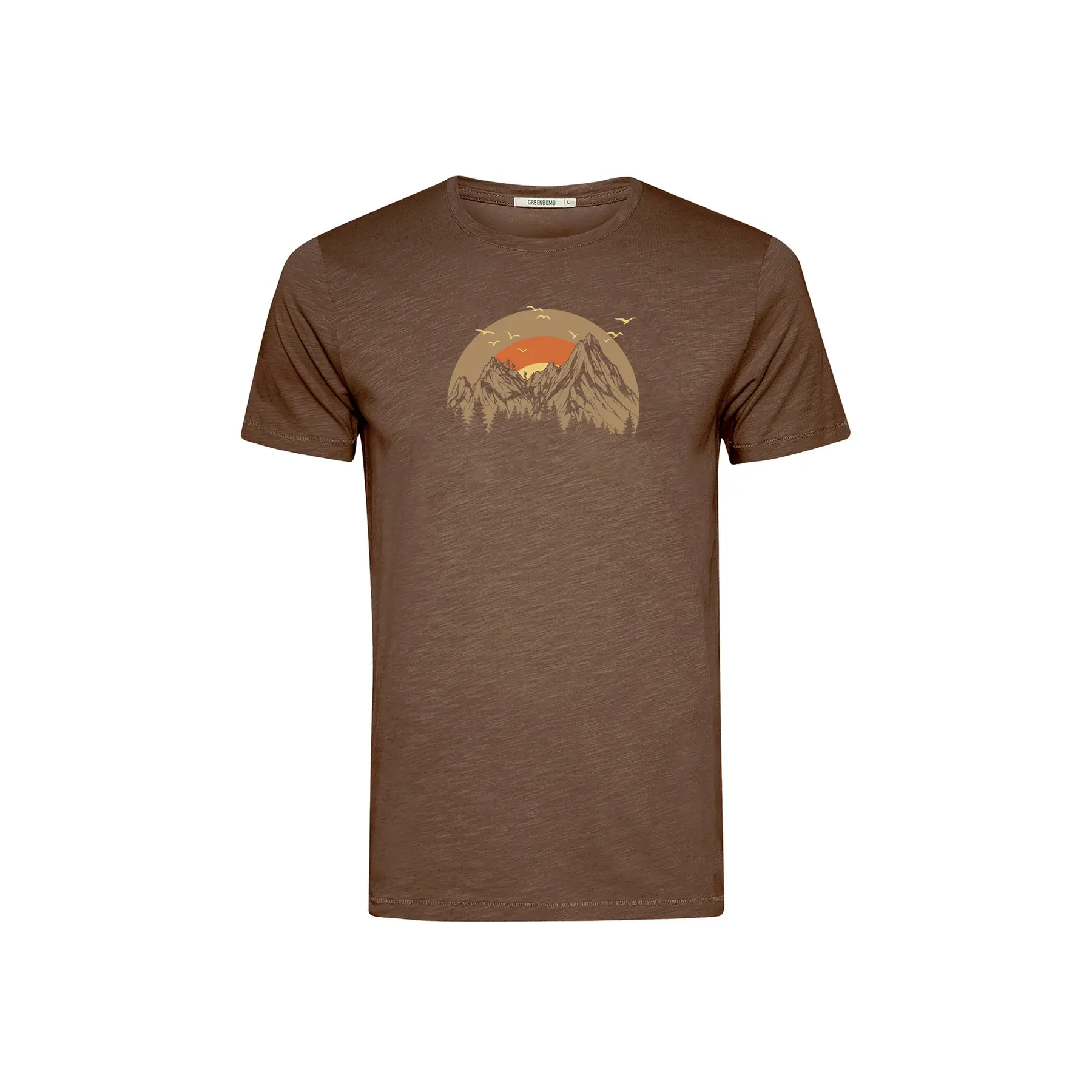 T-shirt Greenbomb Peak Circle Spice