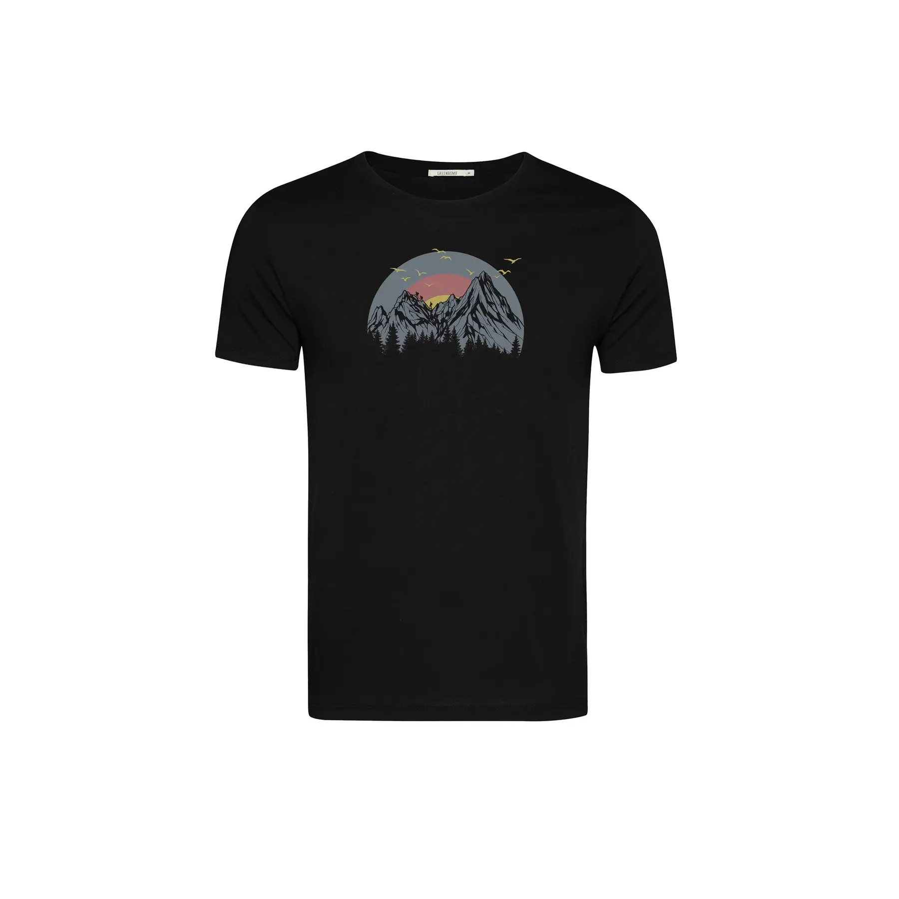T-shirt Greenbomb Peak Circle Guide