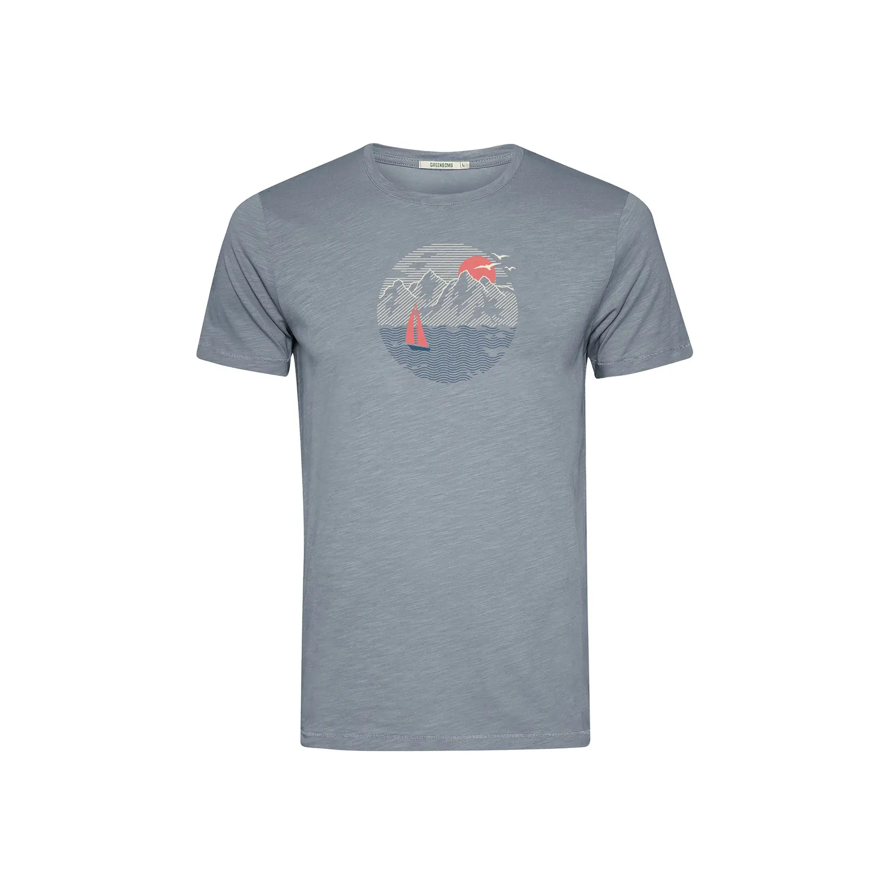 T-shirt Greenbomb Sail Circle Spice