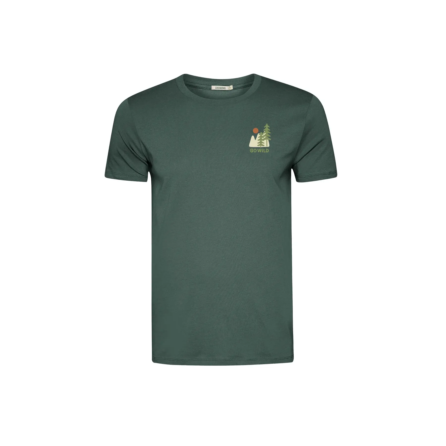 T-shirt Greenbomb Wild Pines Guide