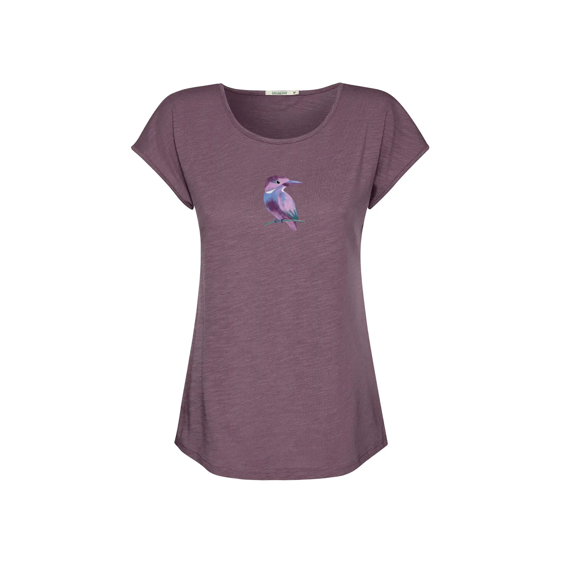 T-shirt dames Greenbomb Bird Look Cool