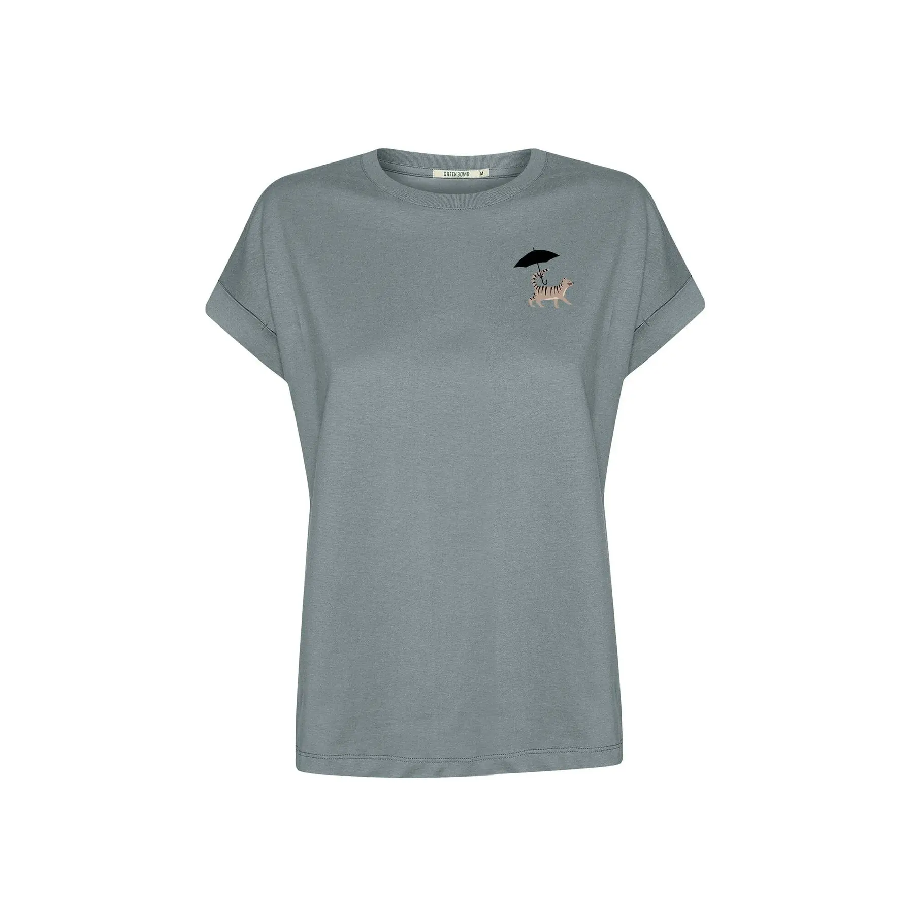 T-shirt dames Greenbomb Cat Walk Loony