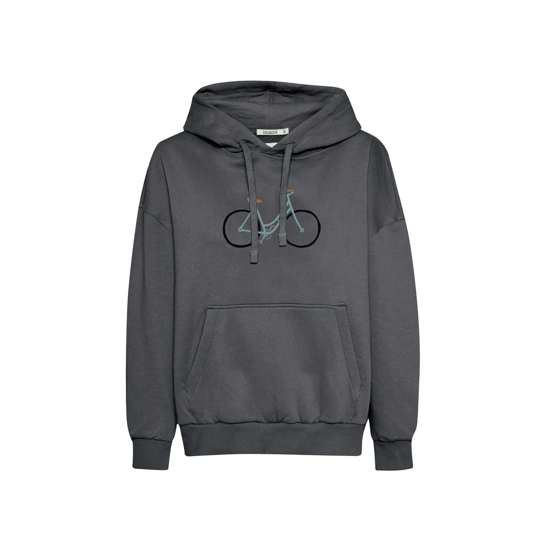 Dames Hoodie Greenbomb Bike Freehand Mello