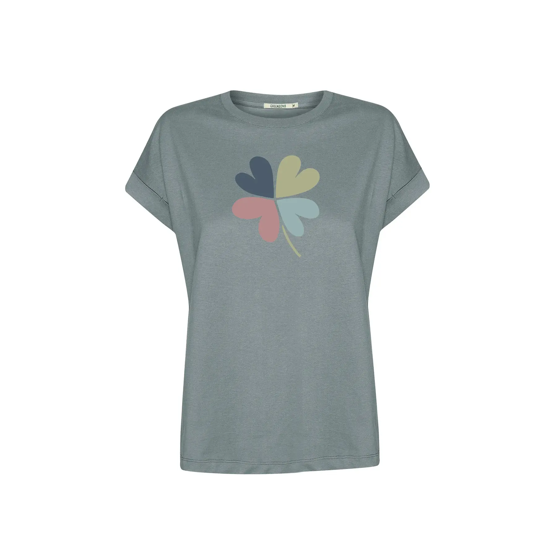 T-shirt dames Greenbomb Clover Loony