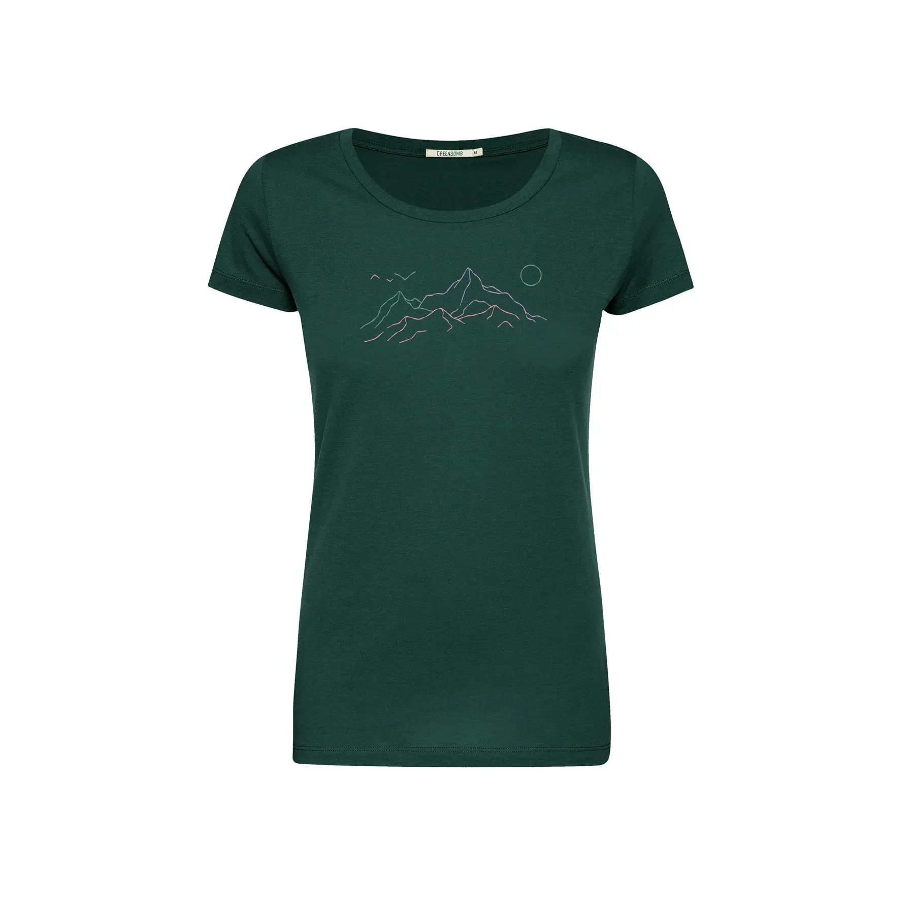 T-shirt dames Greenbomb Contours Loves