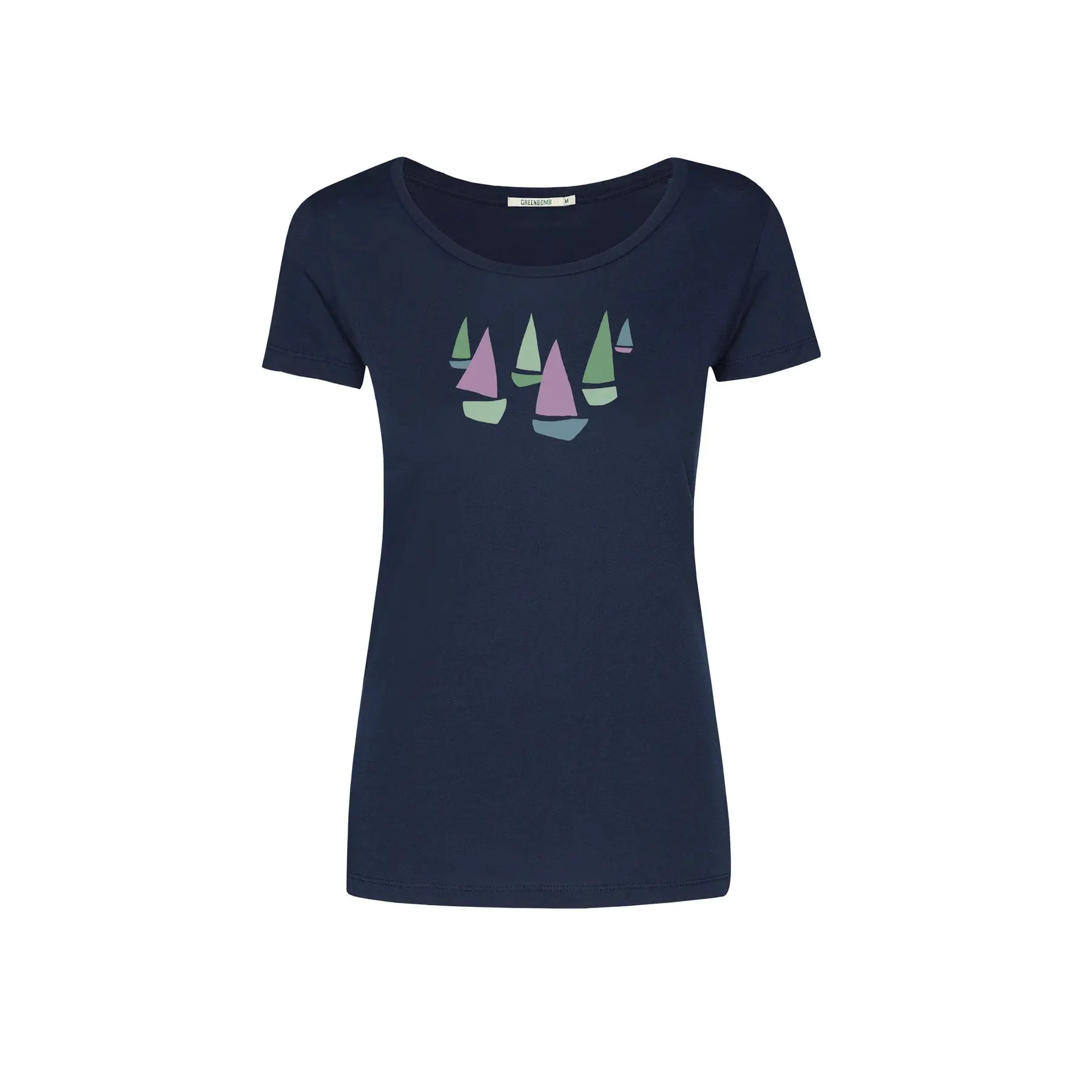 T-shirt dames Greenbomb Fleet Loves