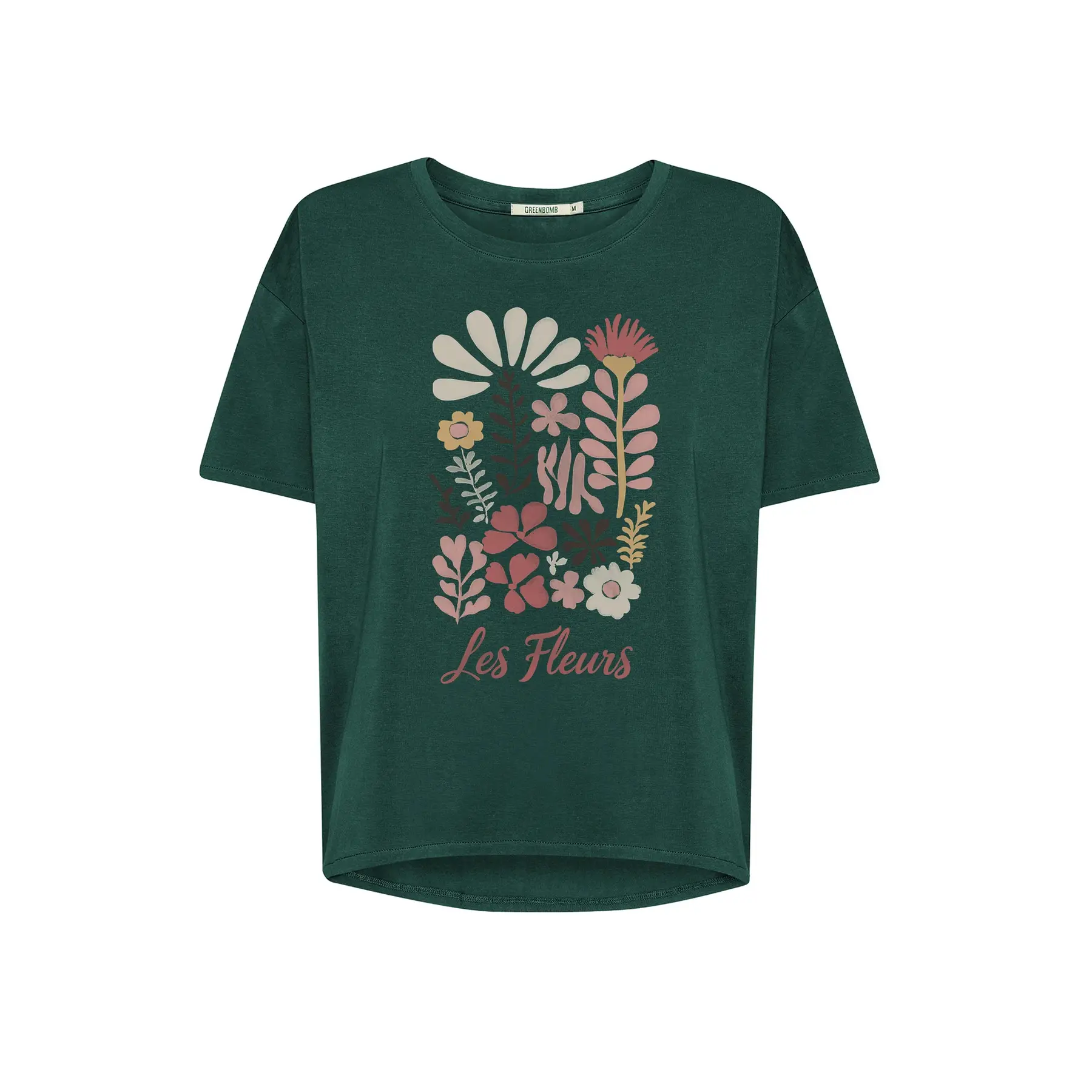 T-shirt dames Greenbomb Les Fleurs Feel