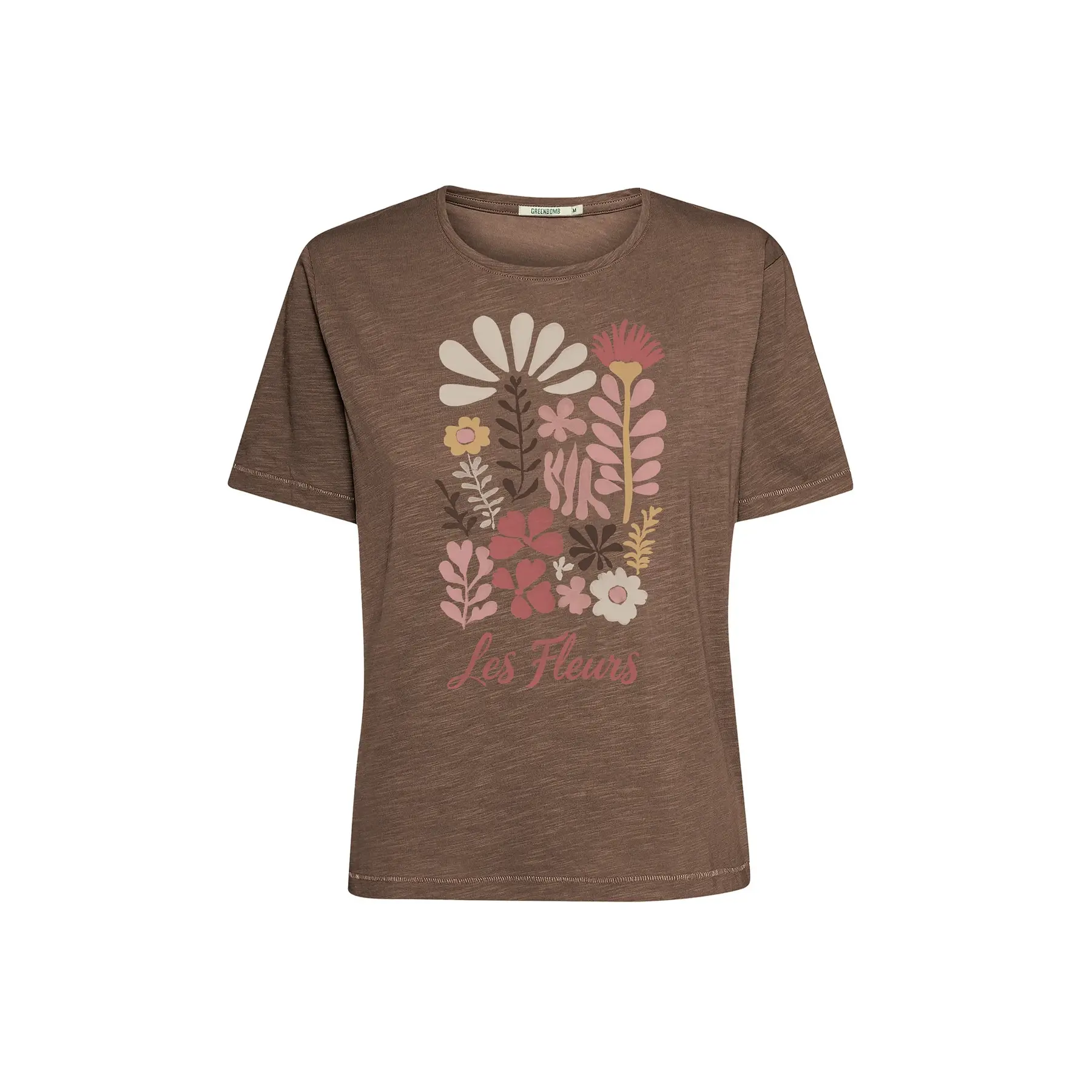 T-shirt dames Greenbomb Les Fleurs Nova