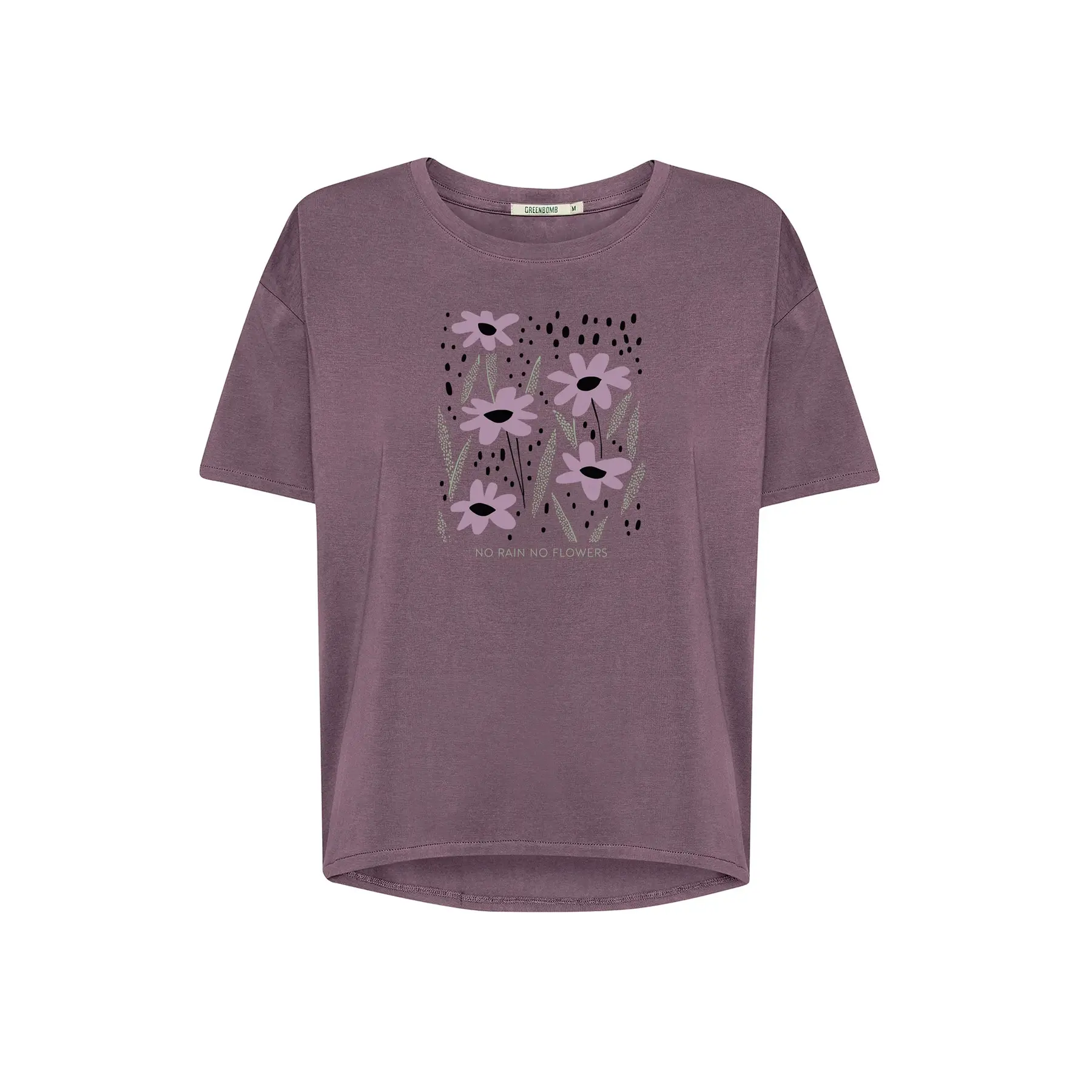 T-shirt dames Greenbomb No Rain Feel