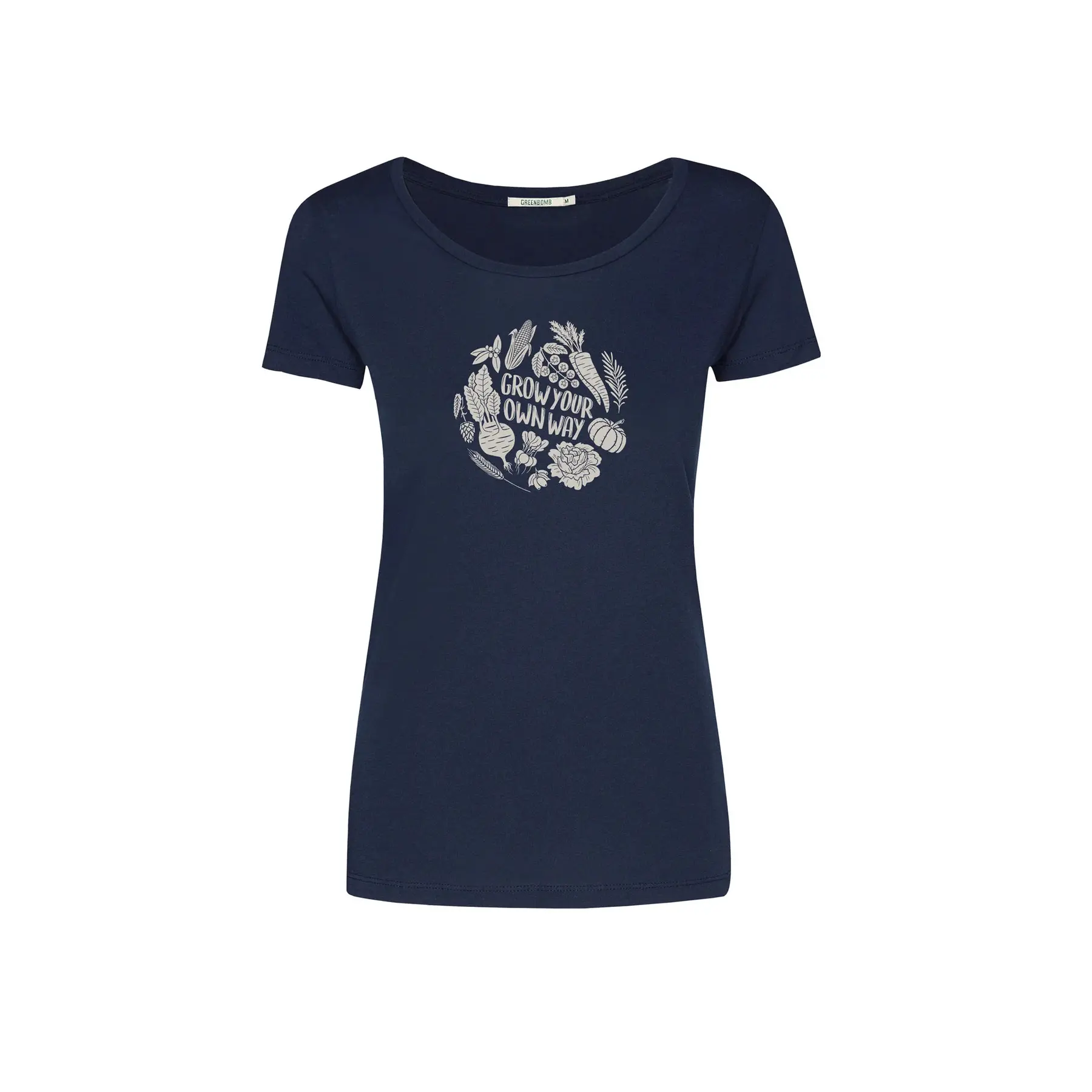 T-shirt dames Greenbomb Veggie Patch Loves