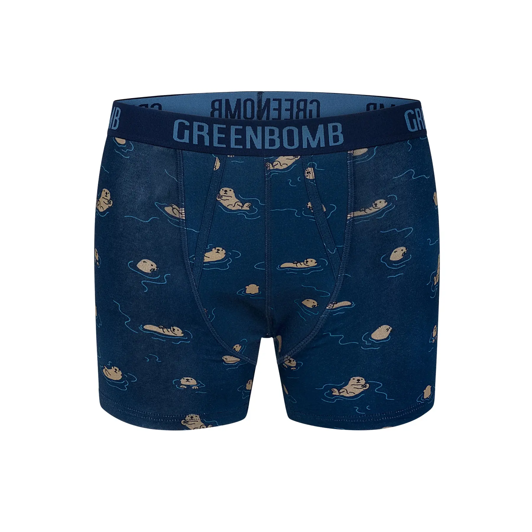 Boxershorts Greenbomb Playing Otter