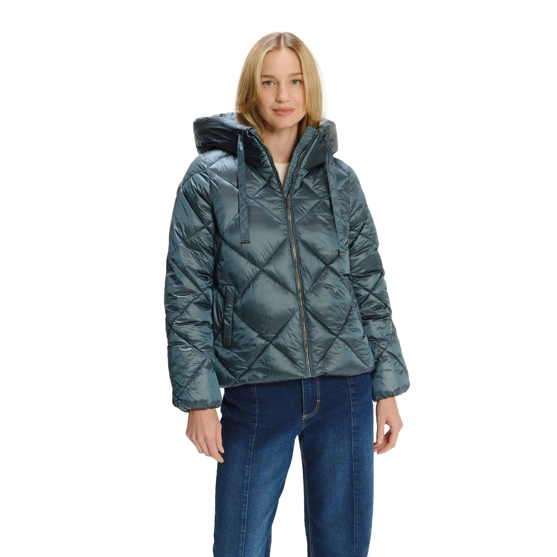 Daunenjacke  mit Kapuze, Damen Greenpoint