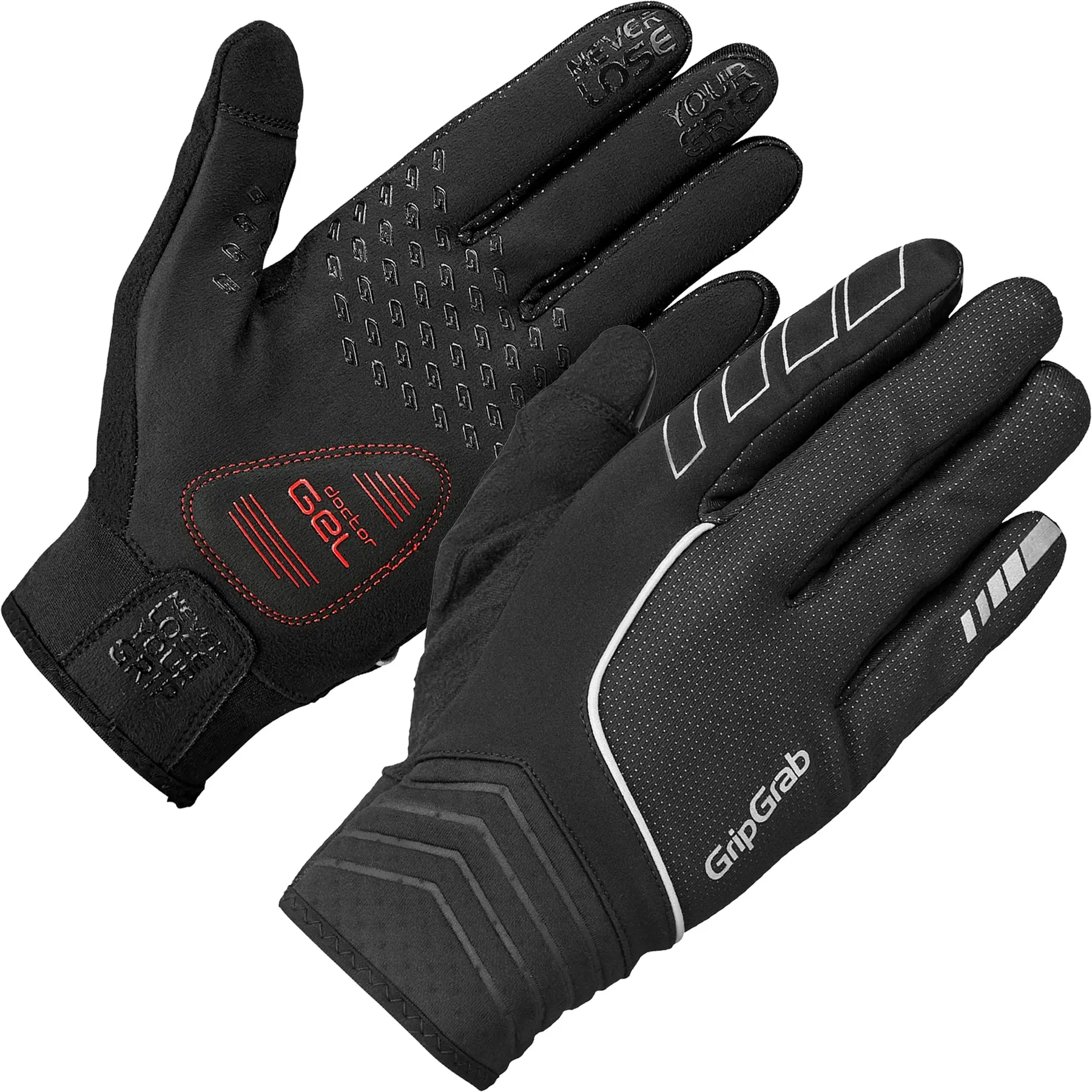 Winddichte lange Handschuhe für die Übergangszeit GripGrab Hurricane 2